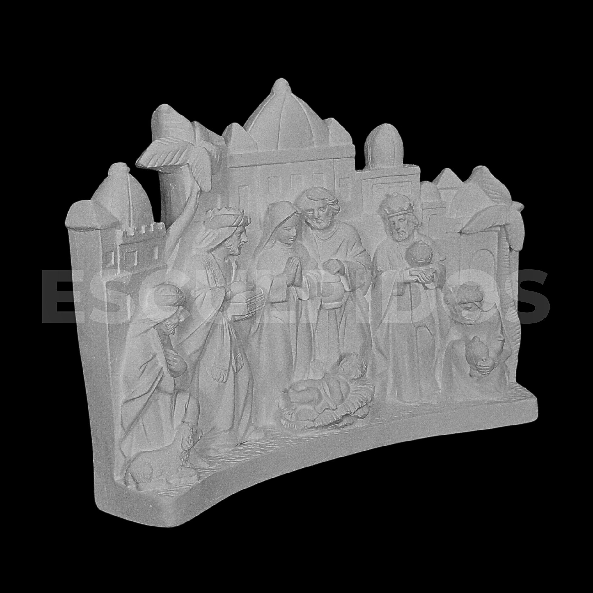 Presépio Placa - 17 cm - Imagem 2