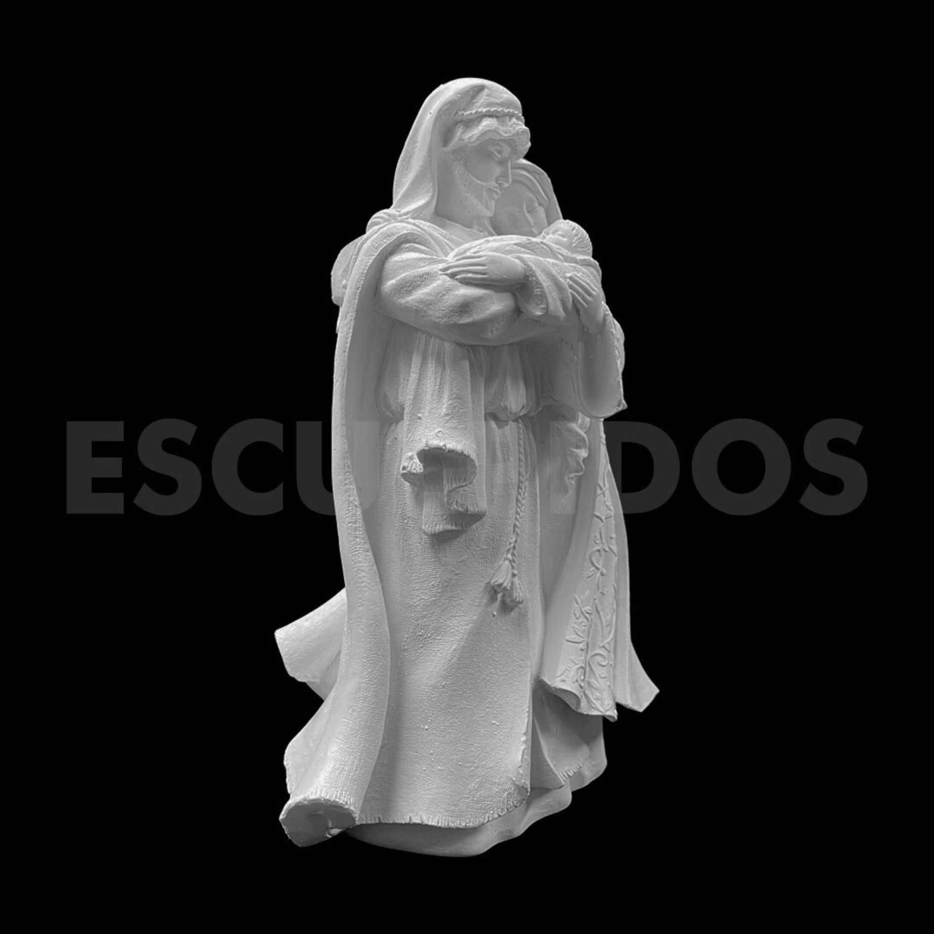 Sagrada Família Afetuosa - 23 Cm - Imagem 2