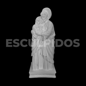 Sagrada Família Base Quadrada - 27 cm