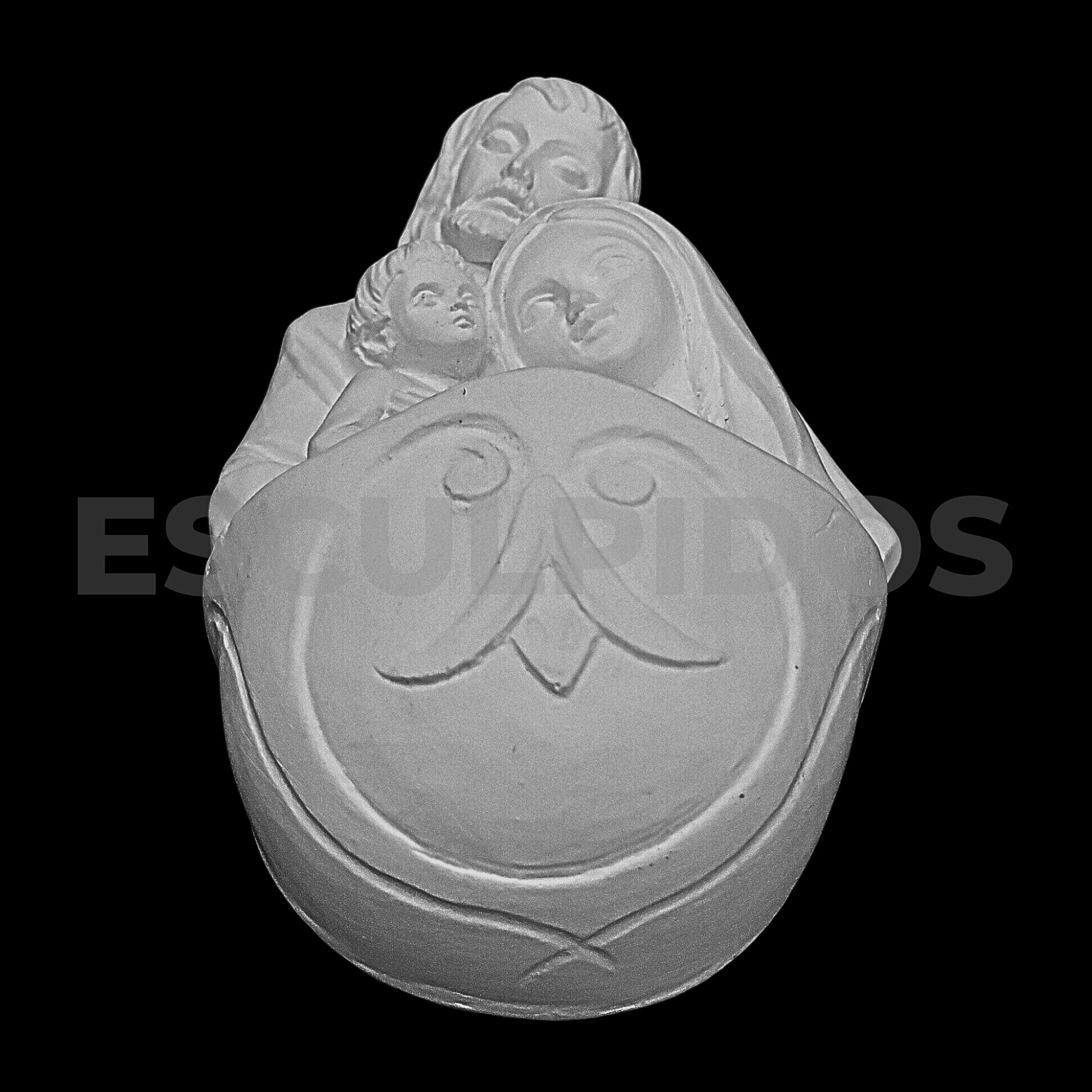 Sagrada Família Água Benta - 17 cm - Imagem 4