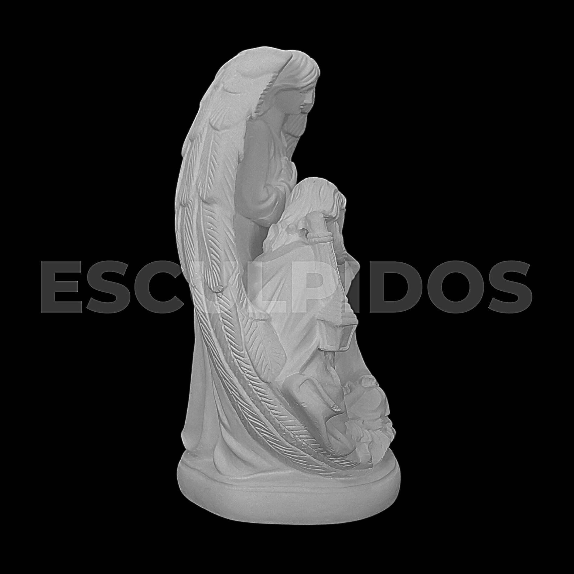 Sagrada Família No Anjo - 25 Cm - Imagem 4