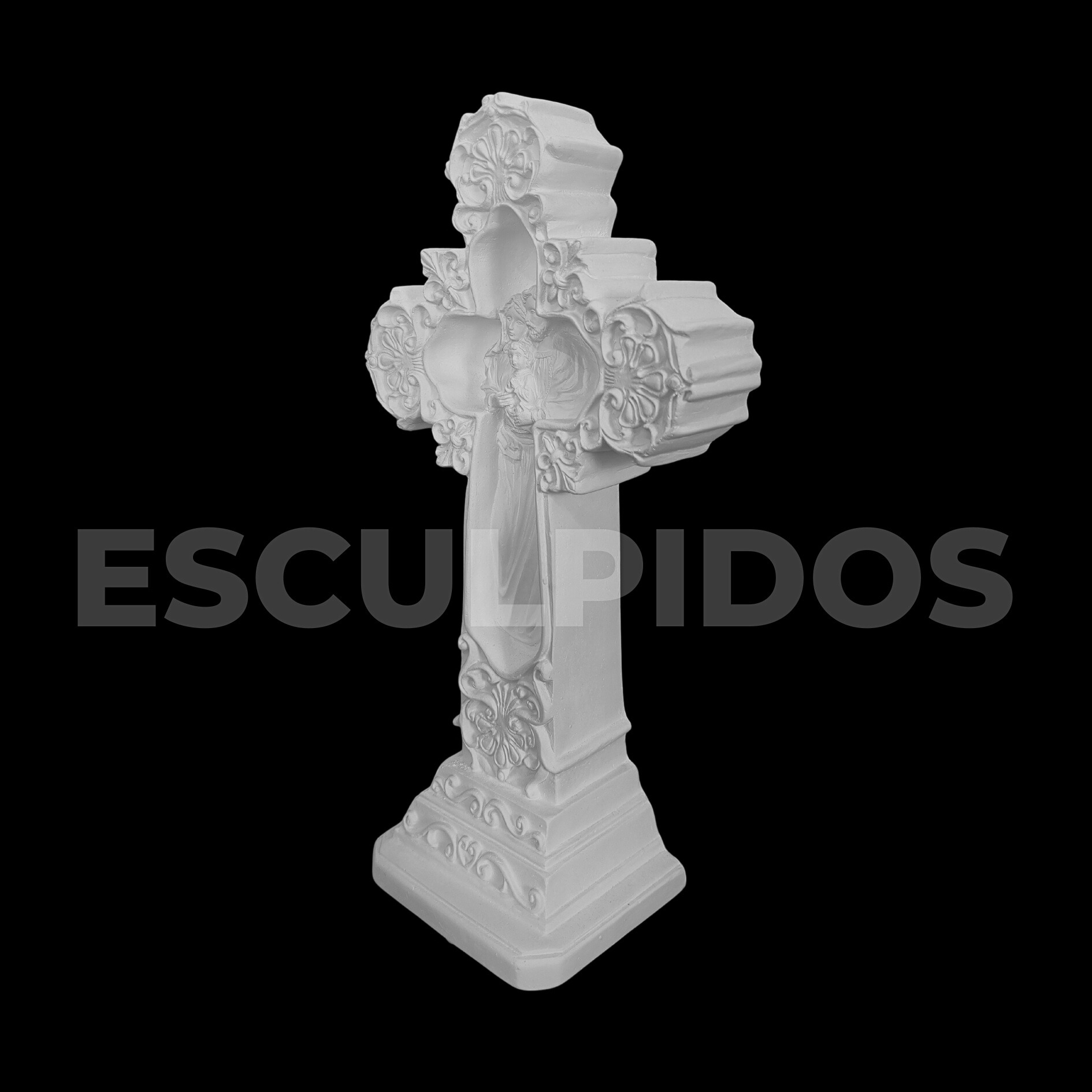 Sagrada Família Na Cruz - 37 cm - Imagem 3