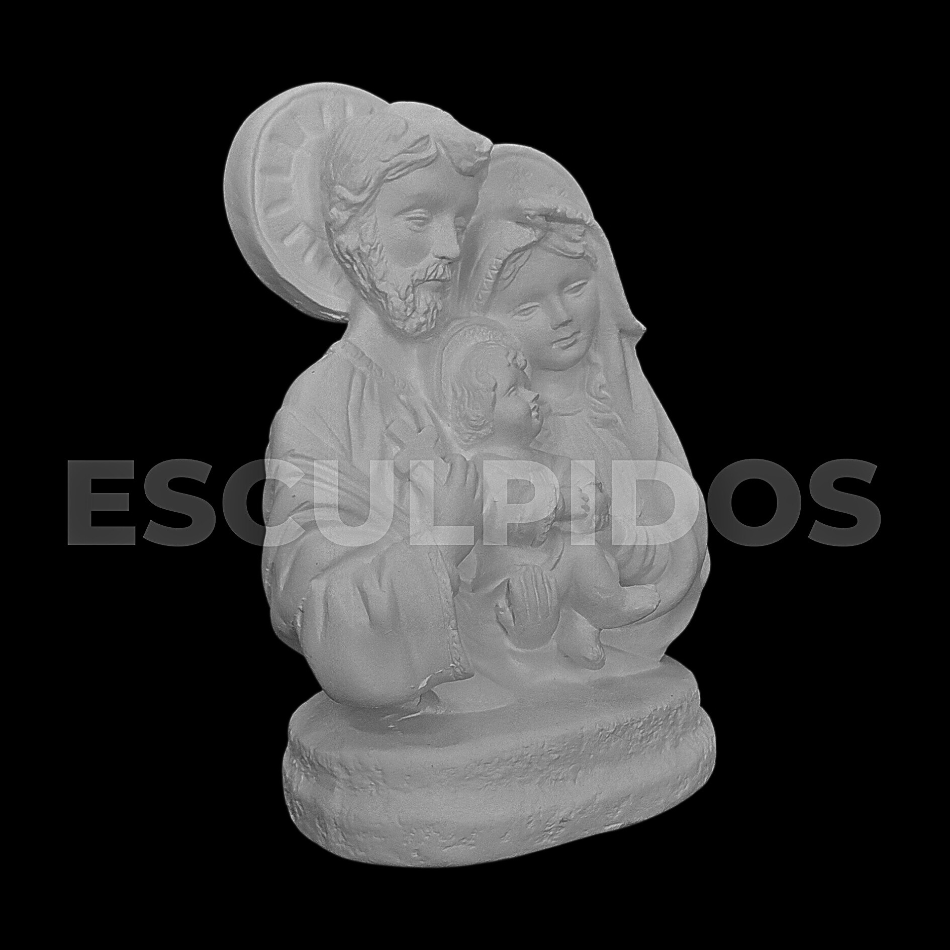 Sagrada Família Busto - 15 cm - Imagem 2