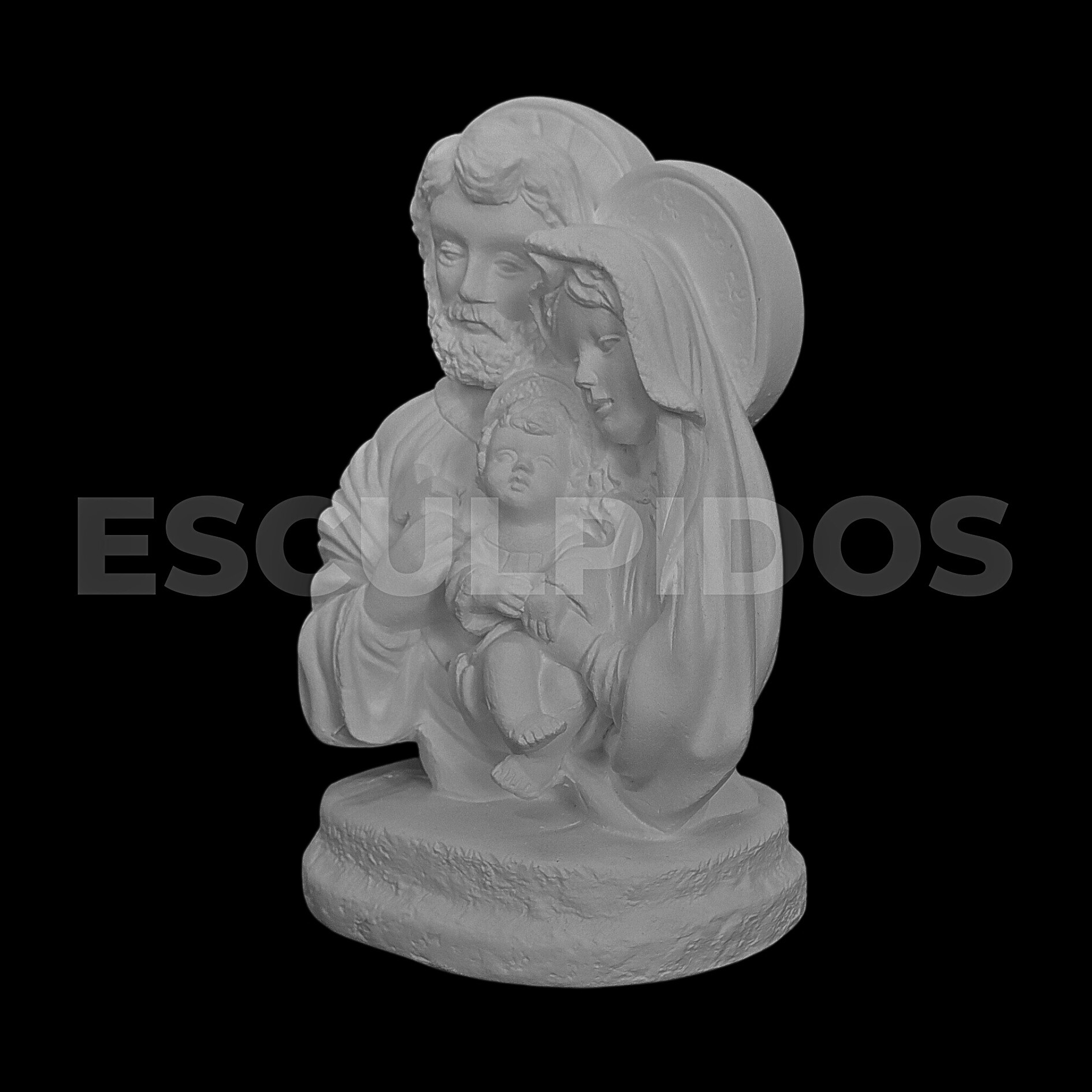 Sagrada Família Busto - 15 cm - Imagem 3