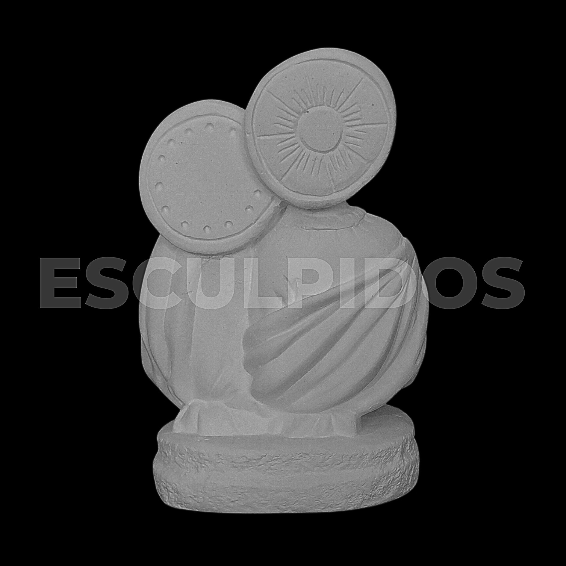 Sagrada Família Busto - 15 cm - Imagem 6