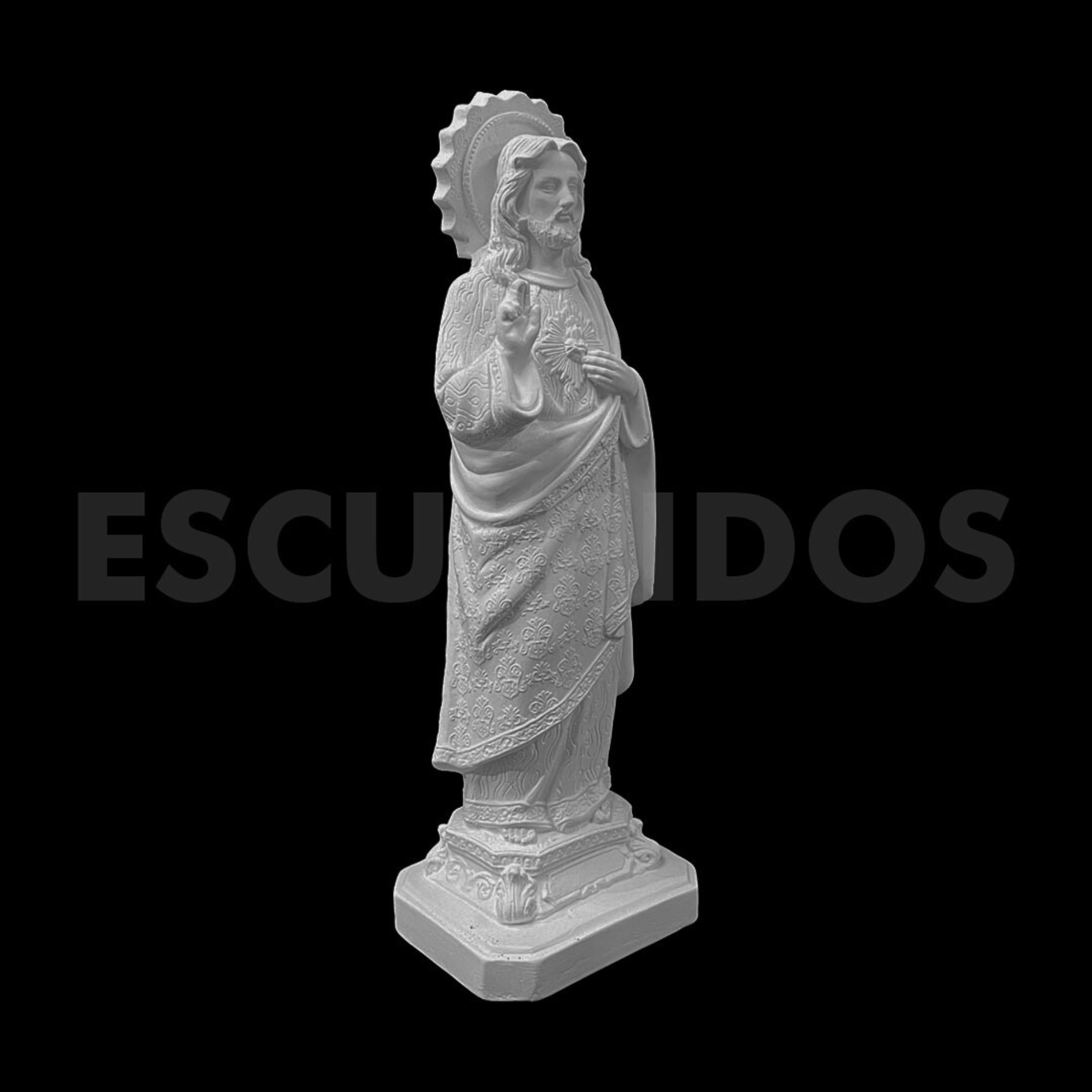 Sagrado Coração de Jesus - 30 cm - Imagem 2