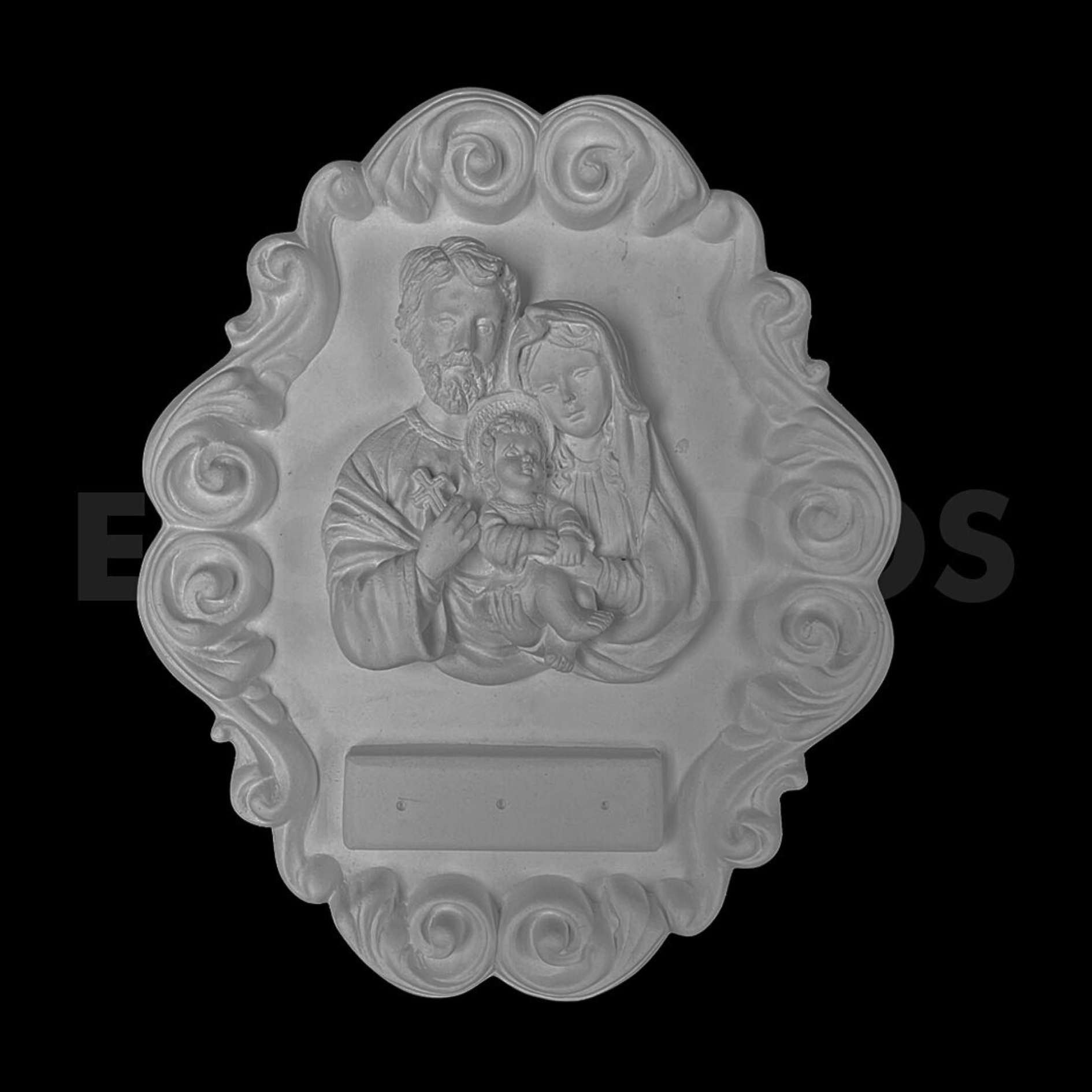 Sagrada Família Porta Chaves - 24 Cm