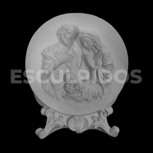 Sagrada Família No Prato - 32 cm