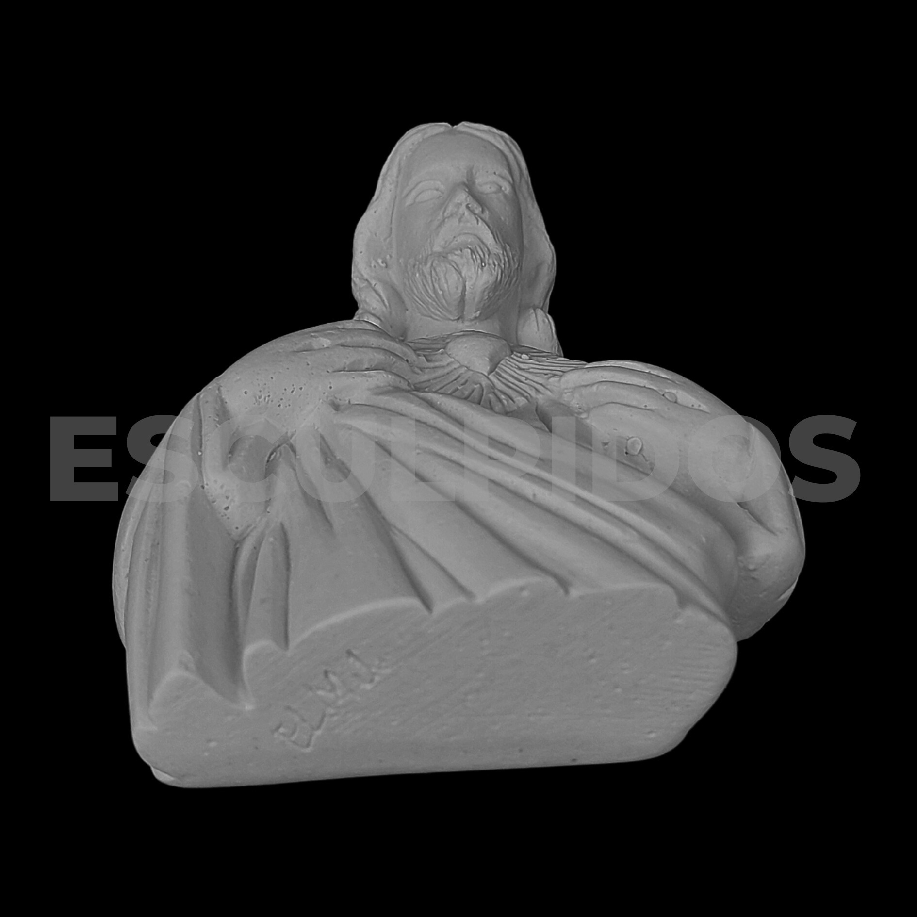 Sagrado Coração de Jesus Aplique - 10 cm - Imagem 4