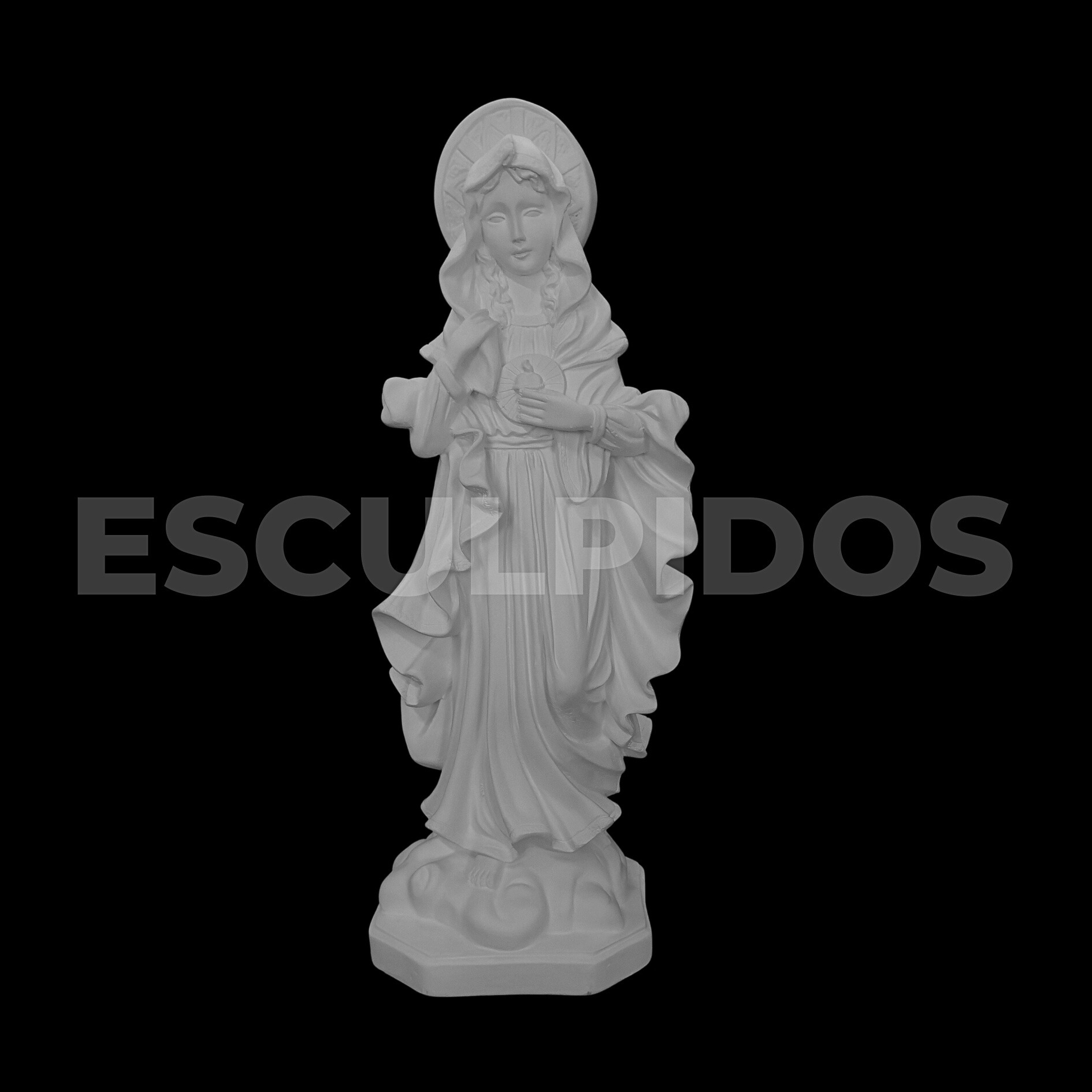 Sagrado Coração De Maria - 39 Cm