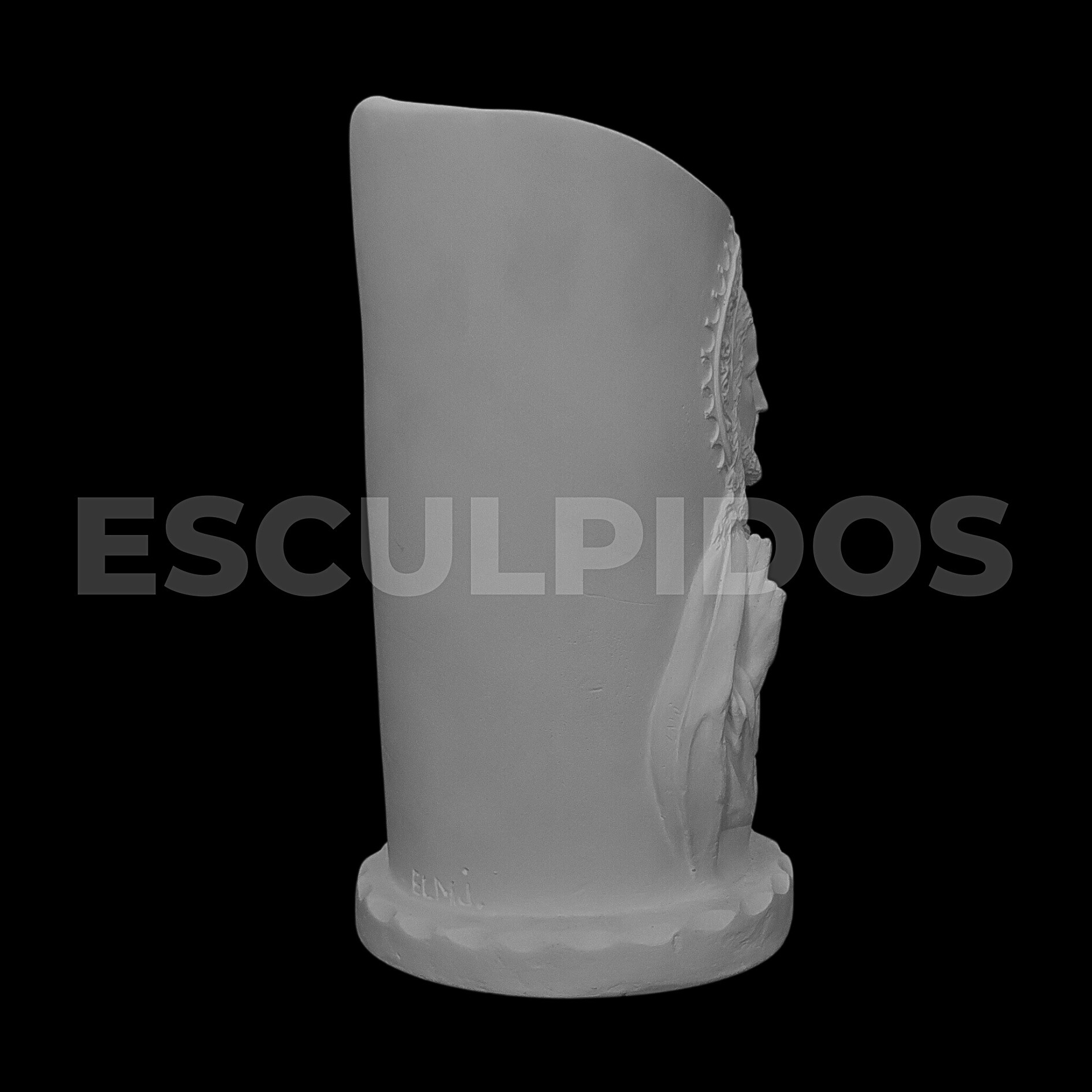 Sagrado Coração De Jesus Vela - 18 Cm - Imagem 4