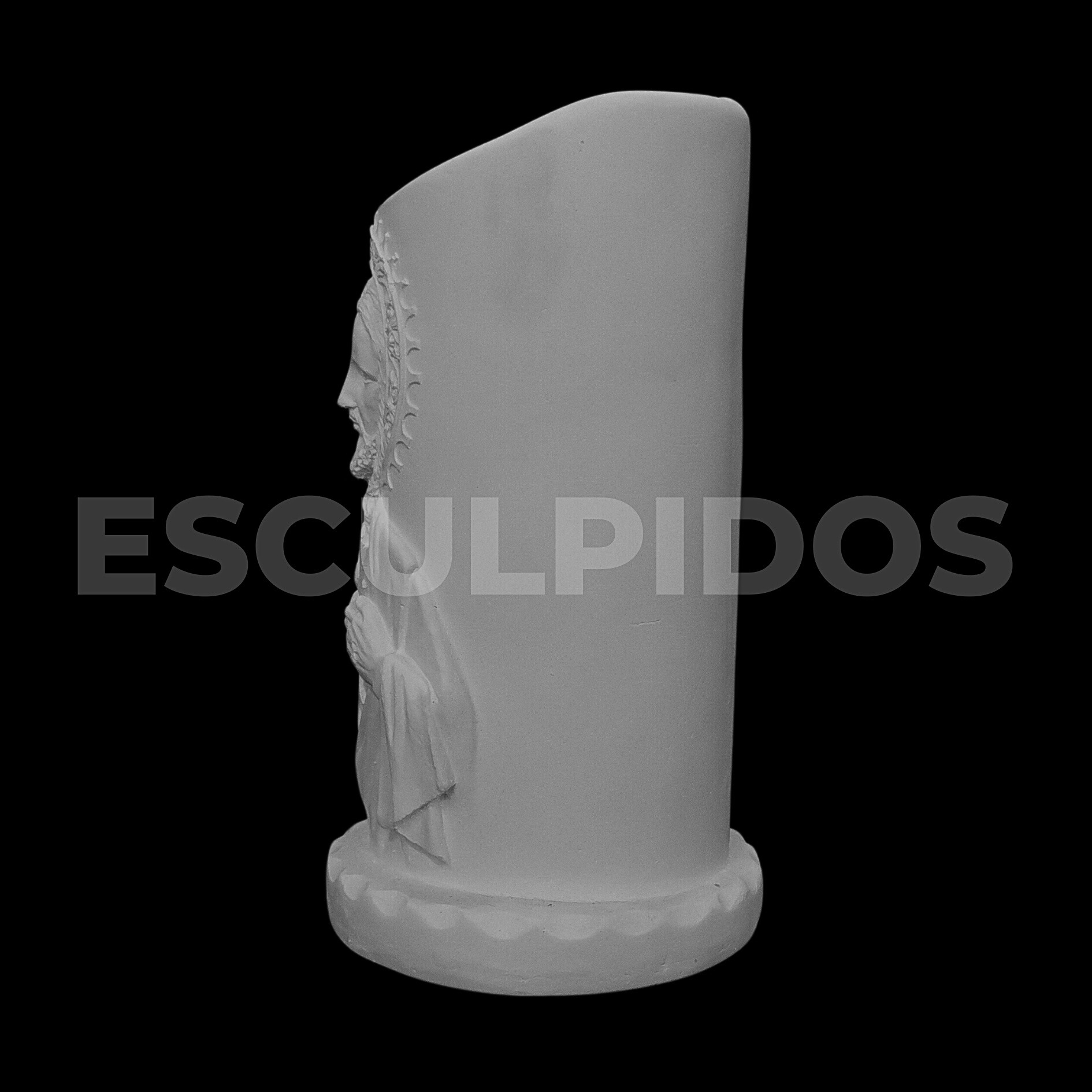 Sagrado Coração De Jesus Vela - 18 Cm - Imagem 5