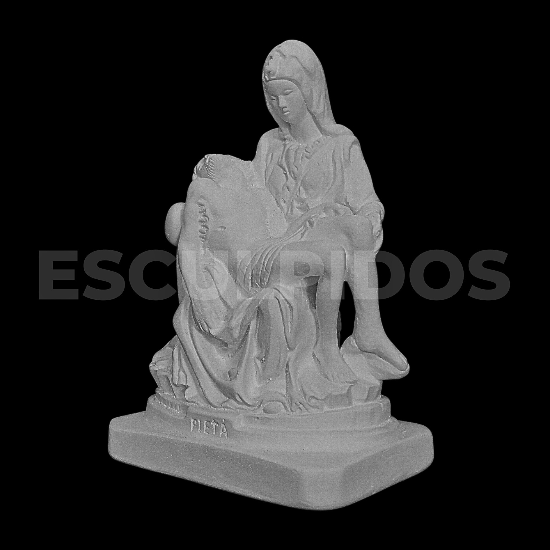 Nossa Senhora de Pietá -14 cm - Imagem 3