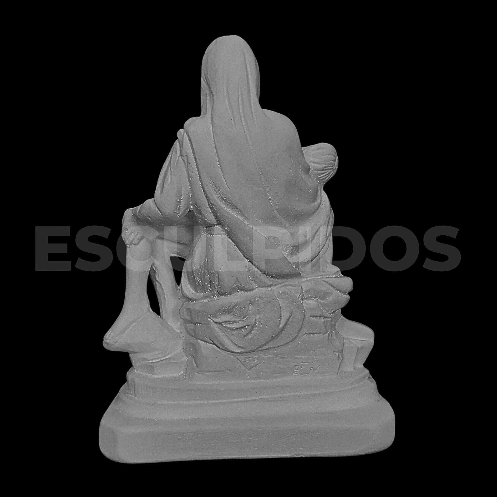 Nossa Senhora de Pietá -14 cm - Imagem 6