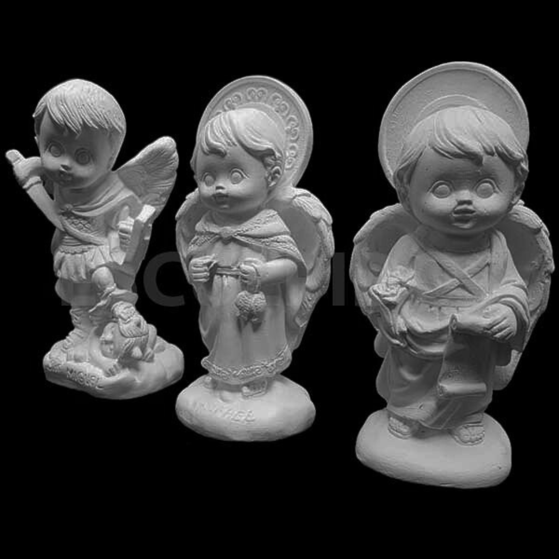 Trio Arcanjos Baby - 15 Cm - Imagem 2