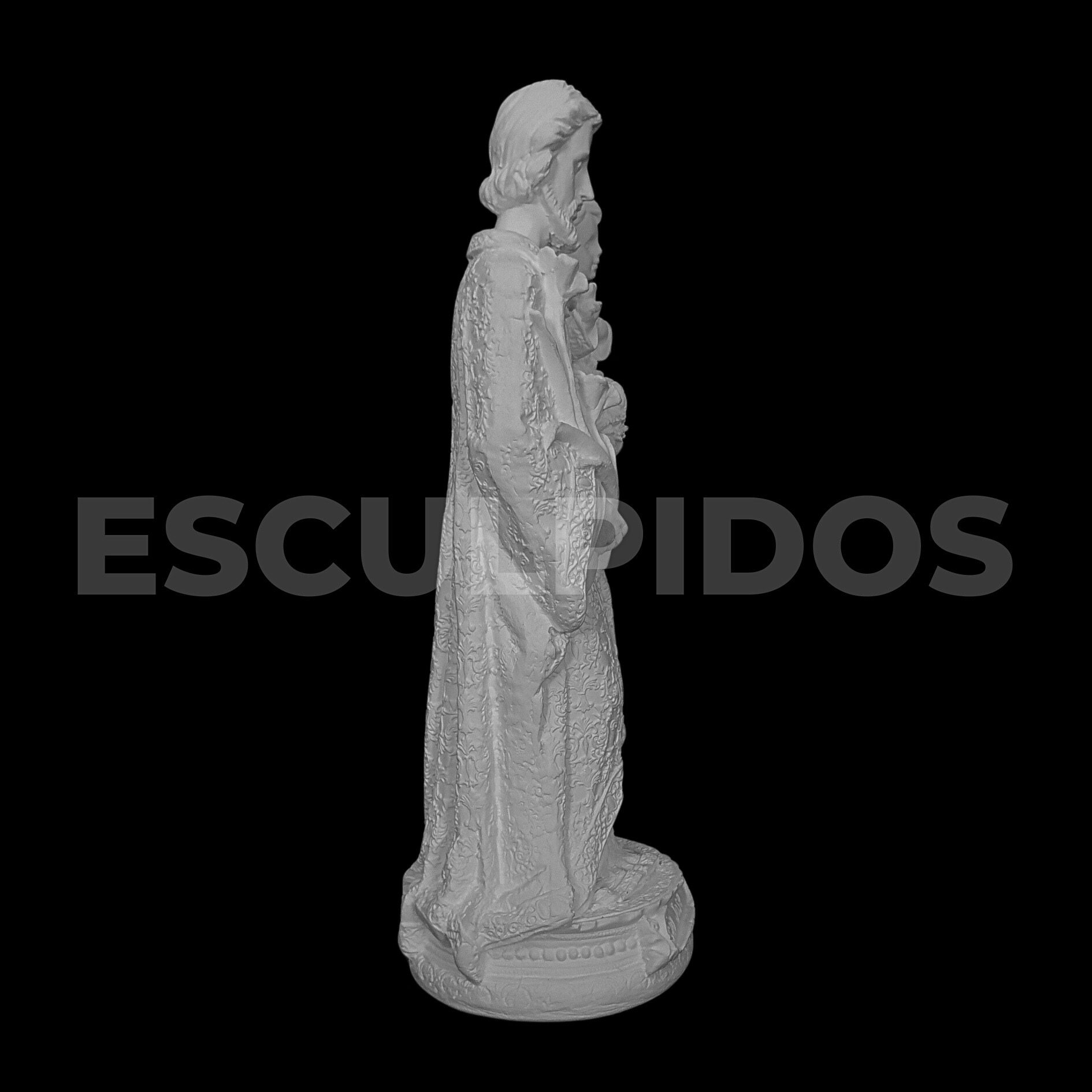 São José Trabalhado - 21 Cm - Imagem 4