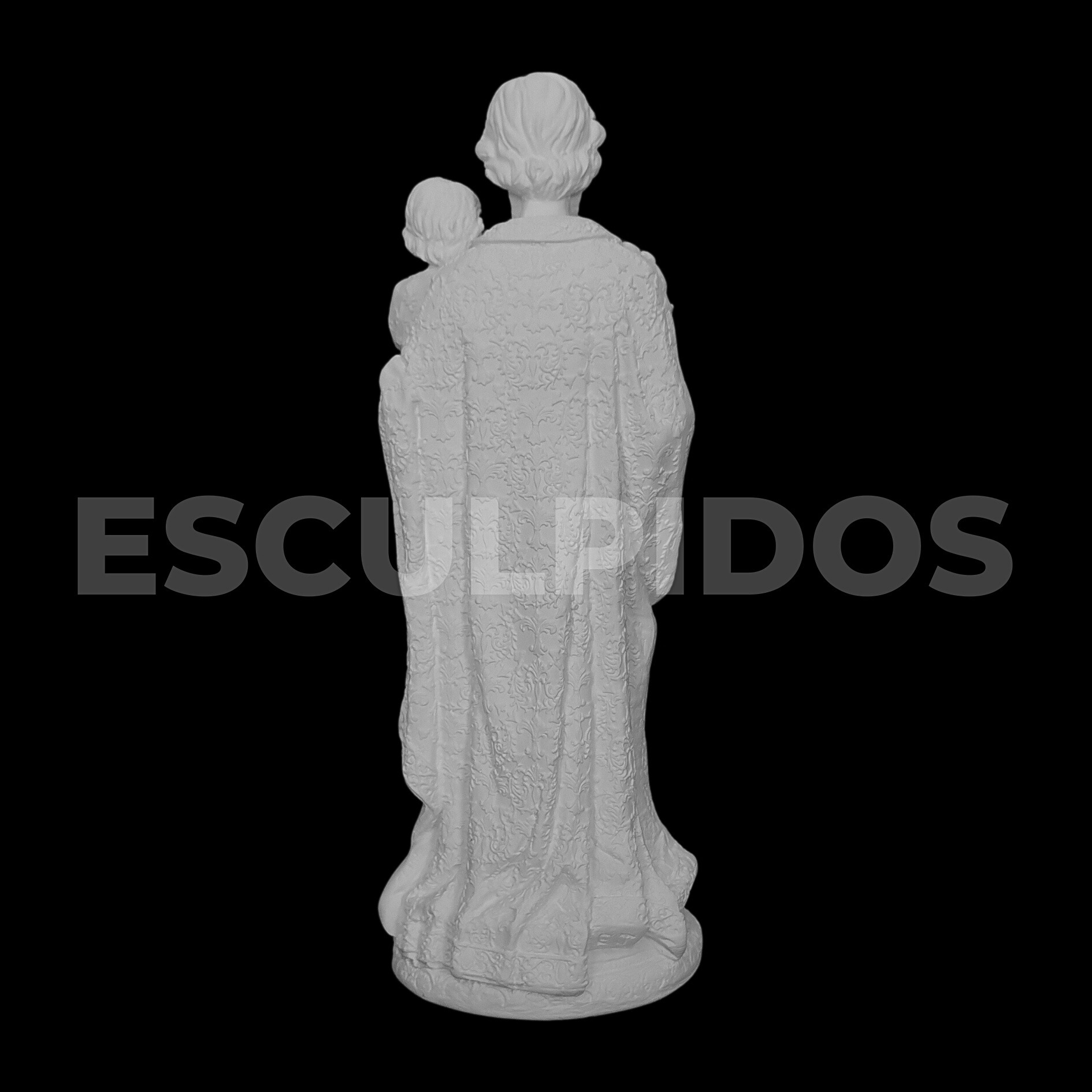 São José Trabalhado - 21 Cm - Imagem 6