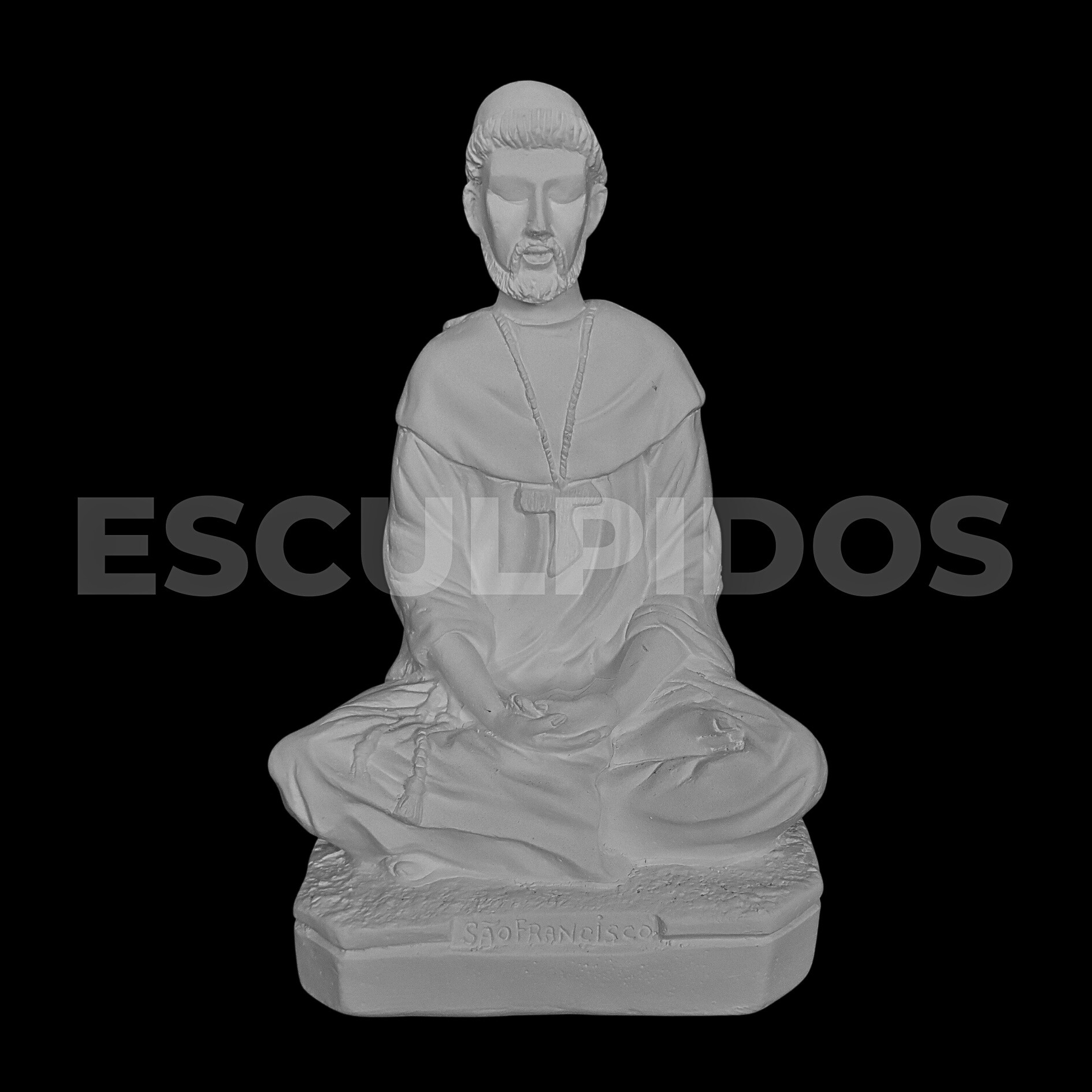 São Francisco Meditando - 21 Cm
