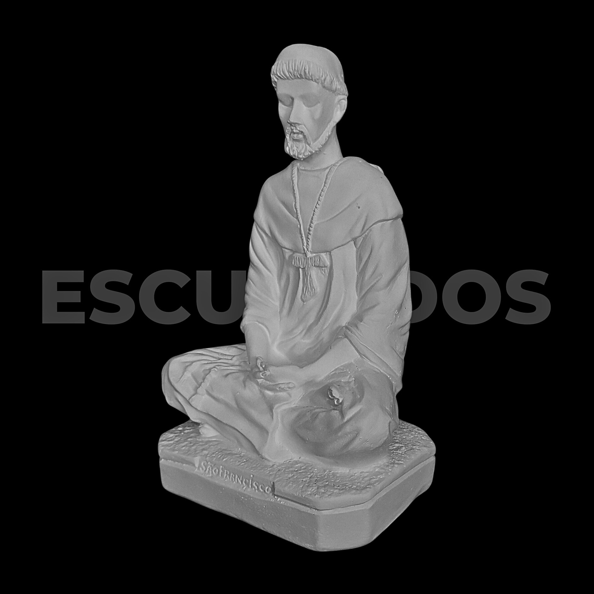 São Francisco Meditando - 21 Cm - Imagem 3