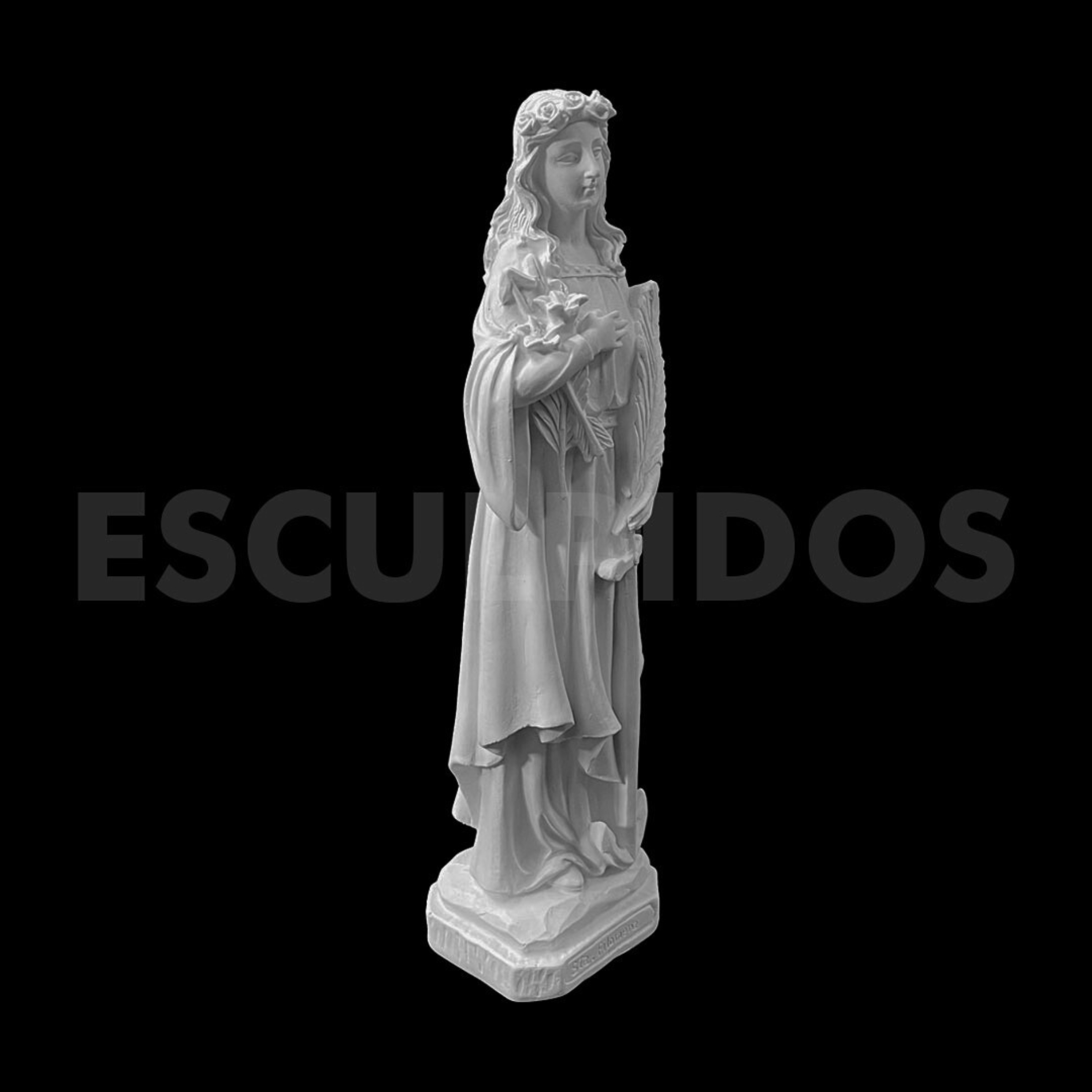 Santa Filomena - 30 cm - Imagem 2