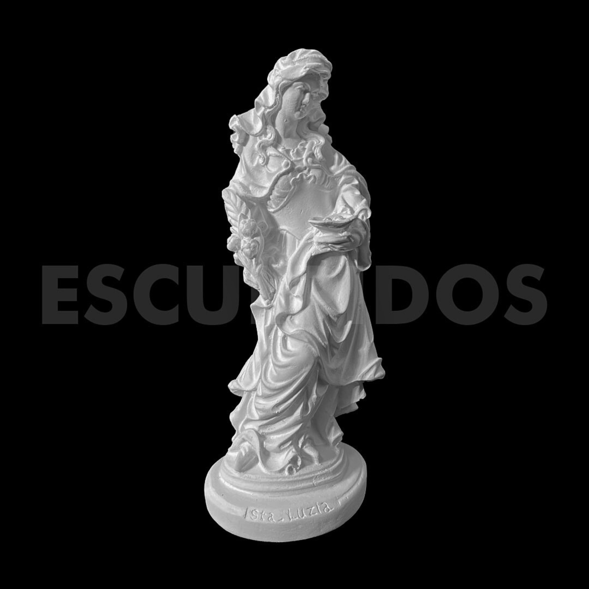 Santa Luzia Barroca - 20 Cm