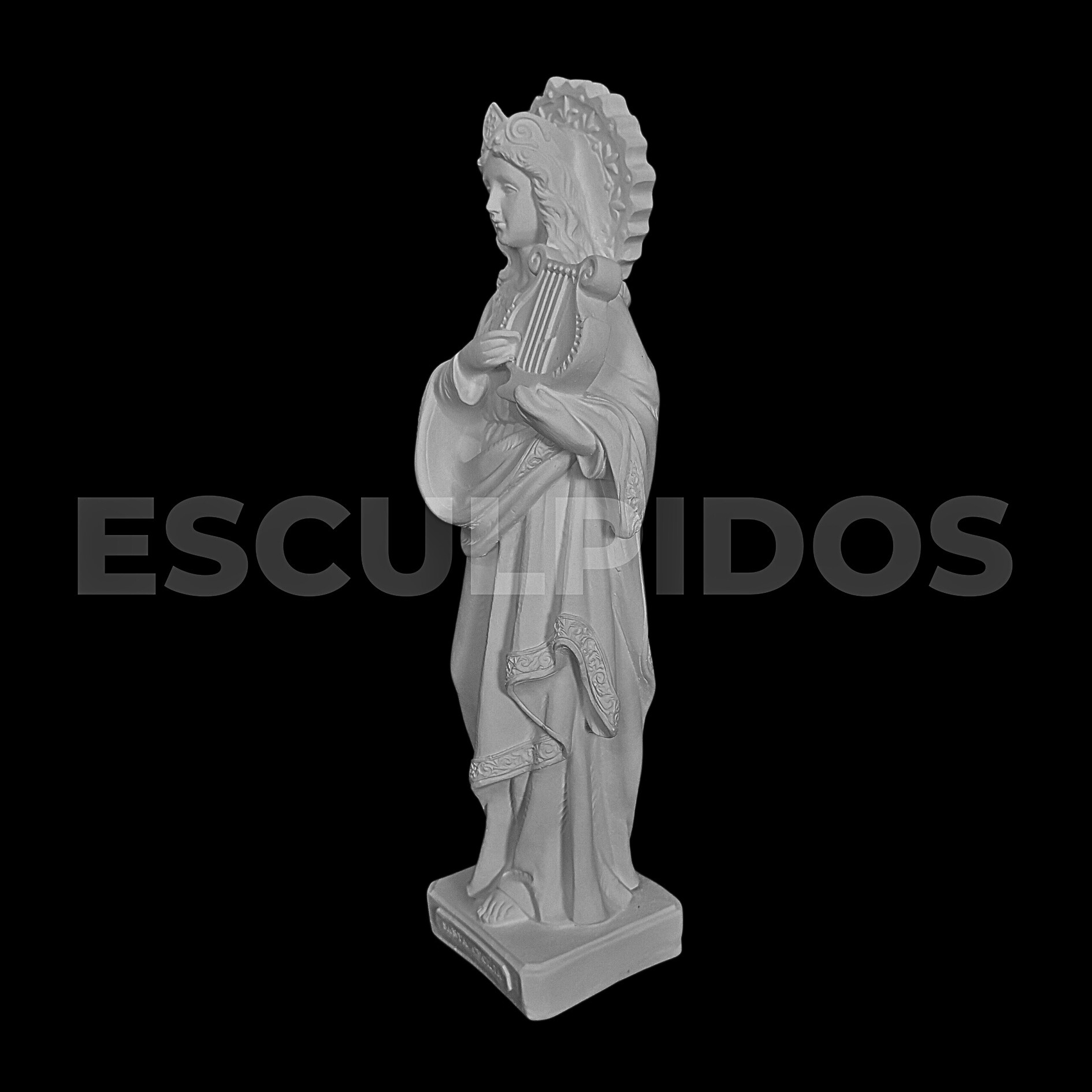 Santa Cecília - 33 Cm - Imagem 3