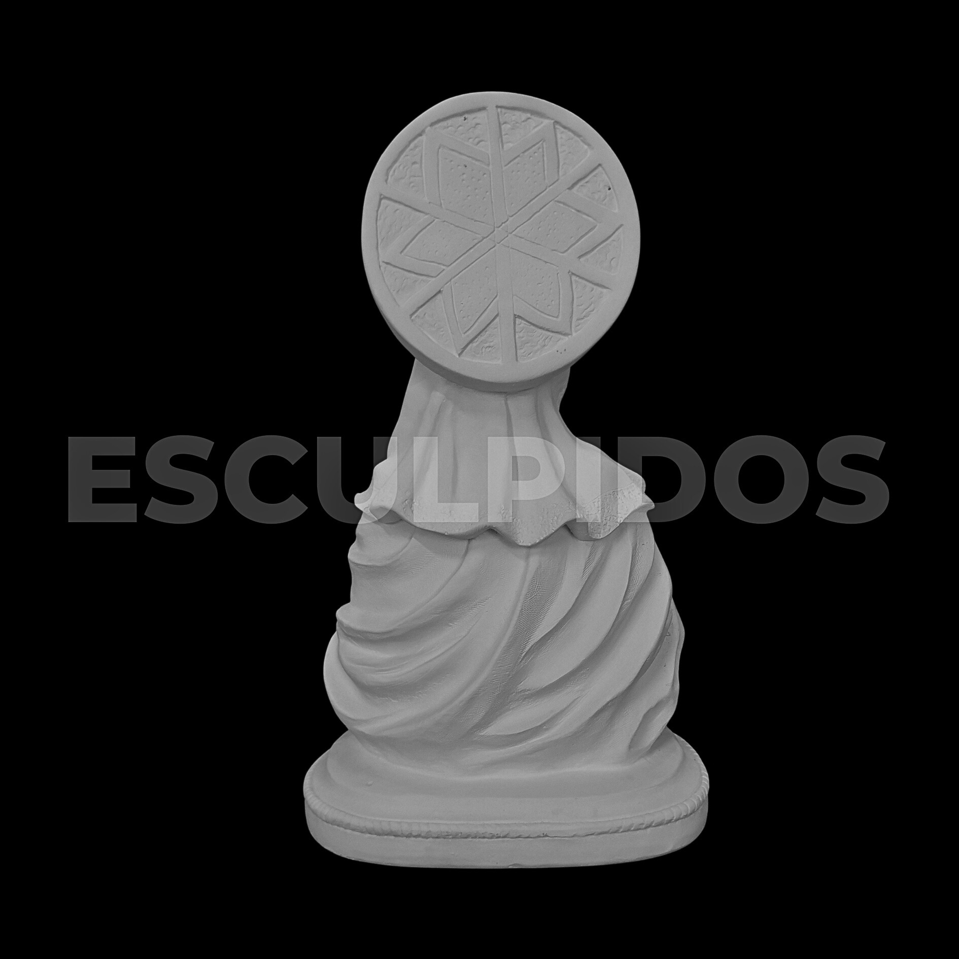 Sagrado Coração de Maria Busto - 29,5 Cm - Imagem 6