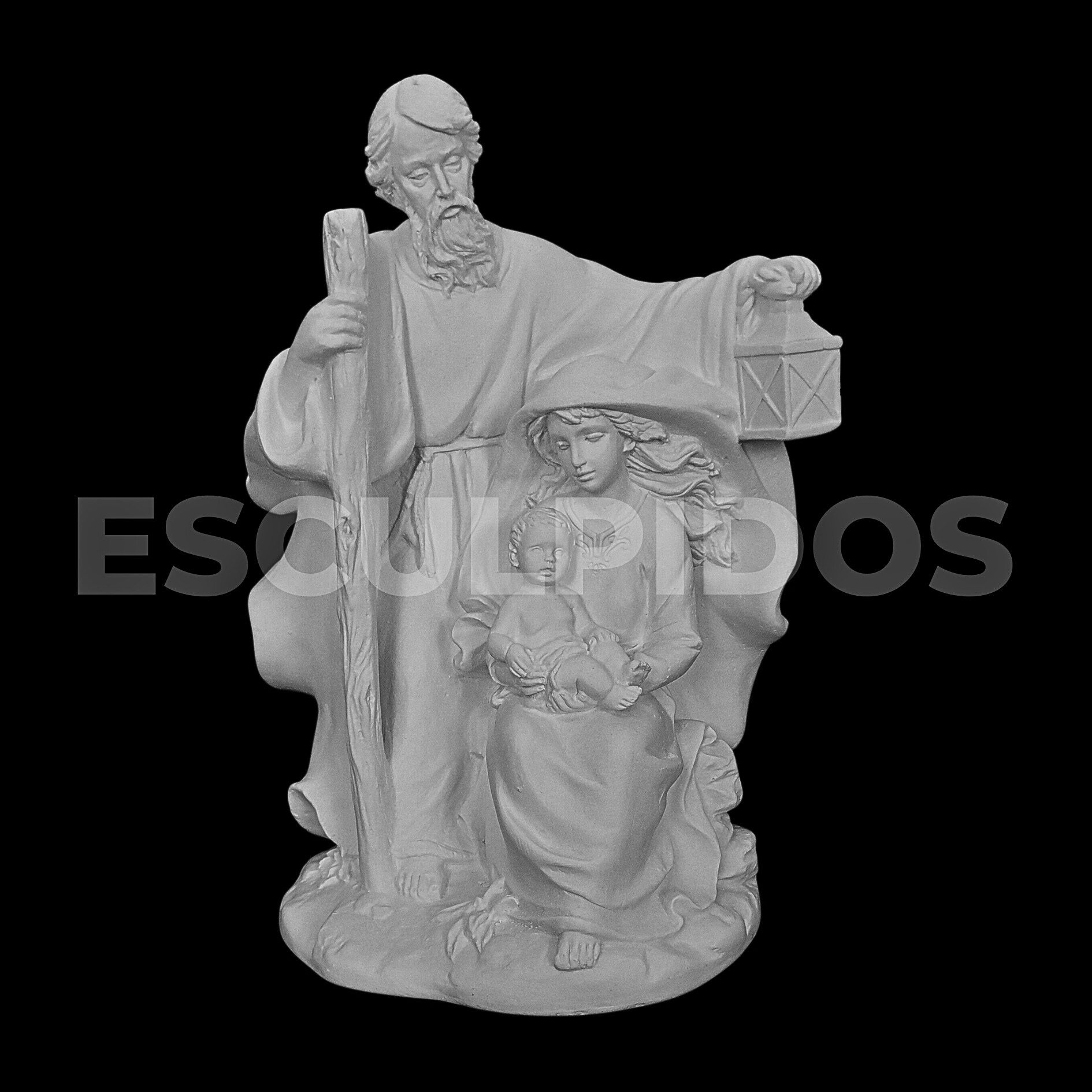 Sagrada Família Cajado - 26 cm