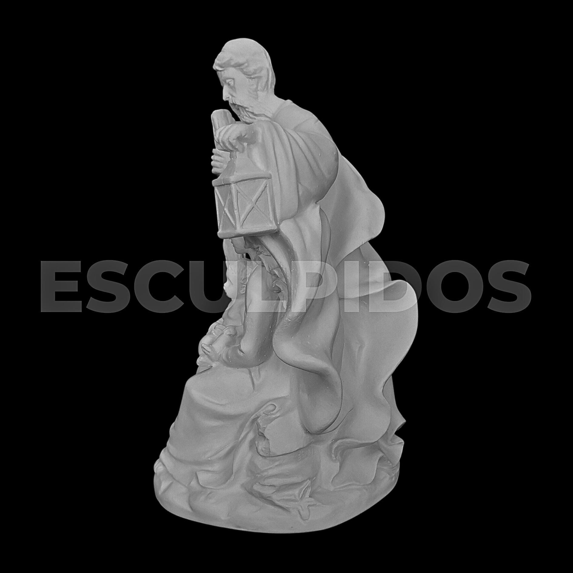Sagrada Família Cajado - 26 cm - Imagem 5