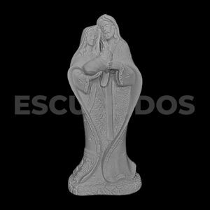 Sagrada Família Manto Estrela - 25 cm