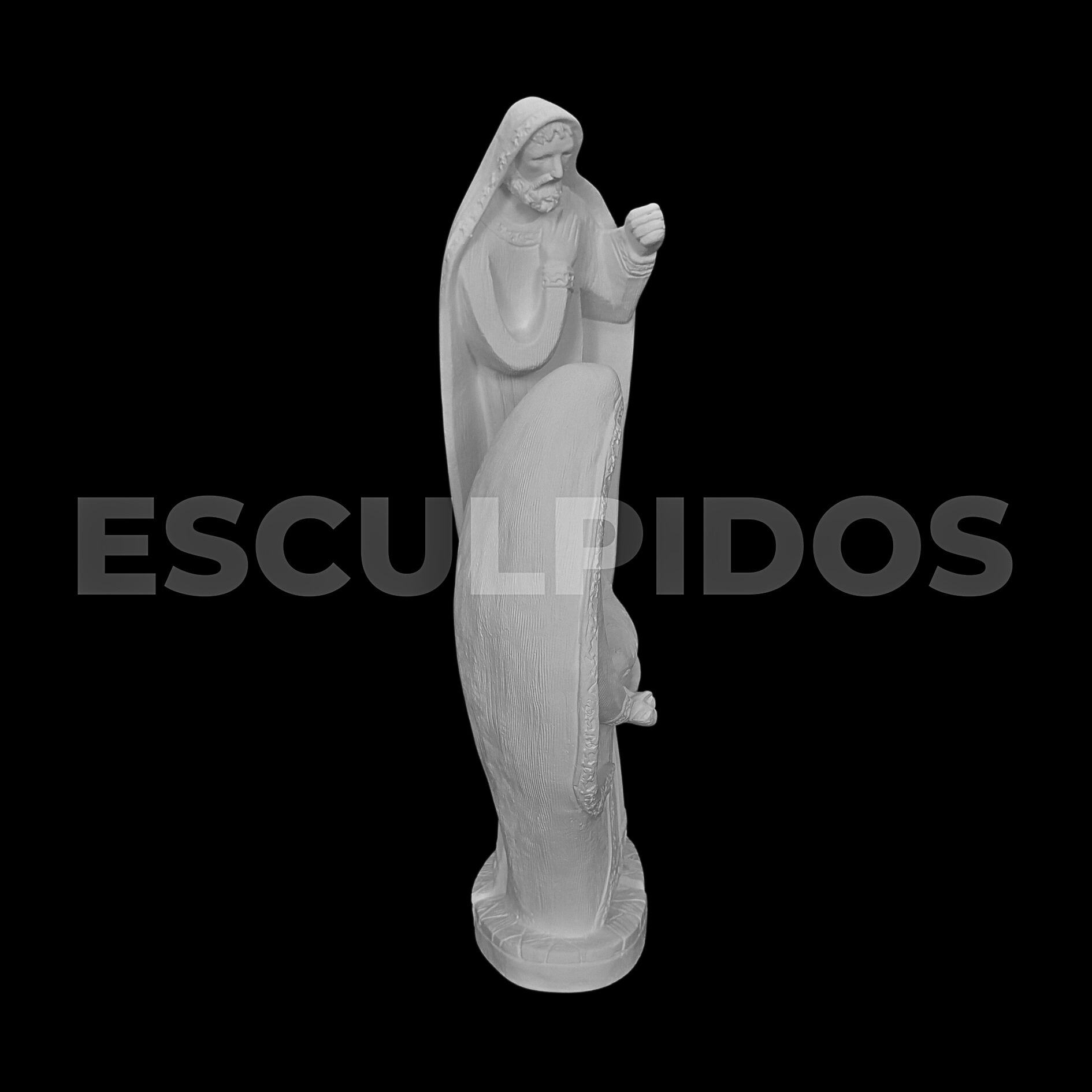 Sagrada Família Encaixe - 36 Cm - Imagem 4