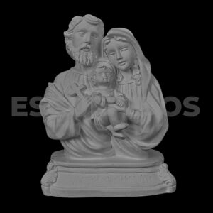 Sagrada Família Busto - 19 cm
