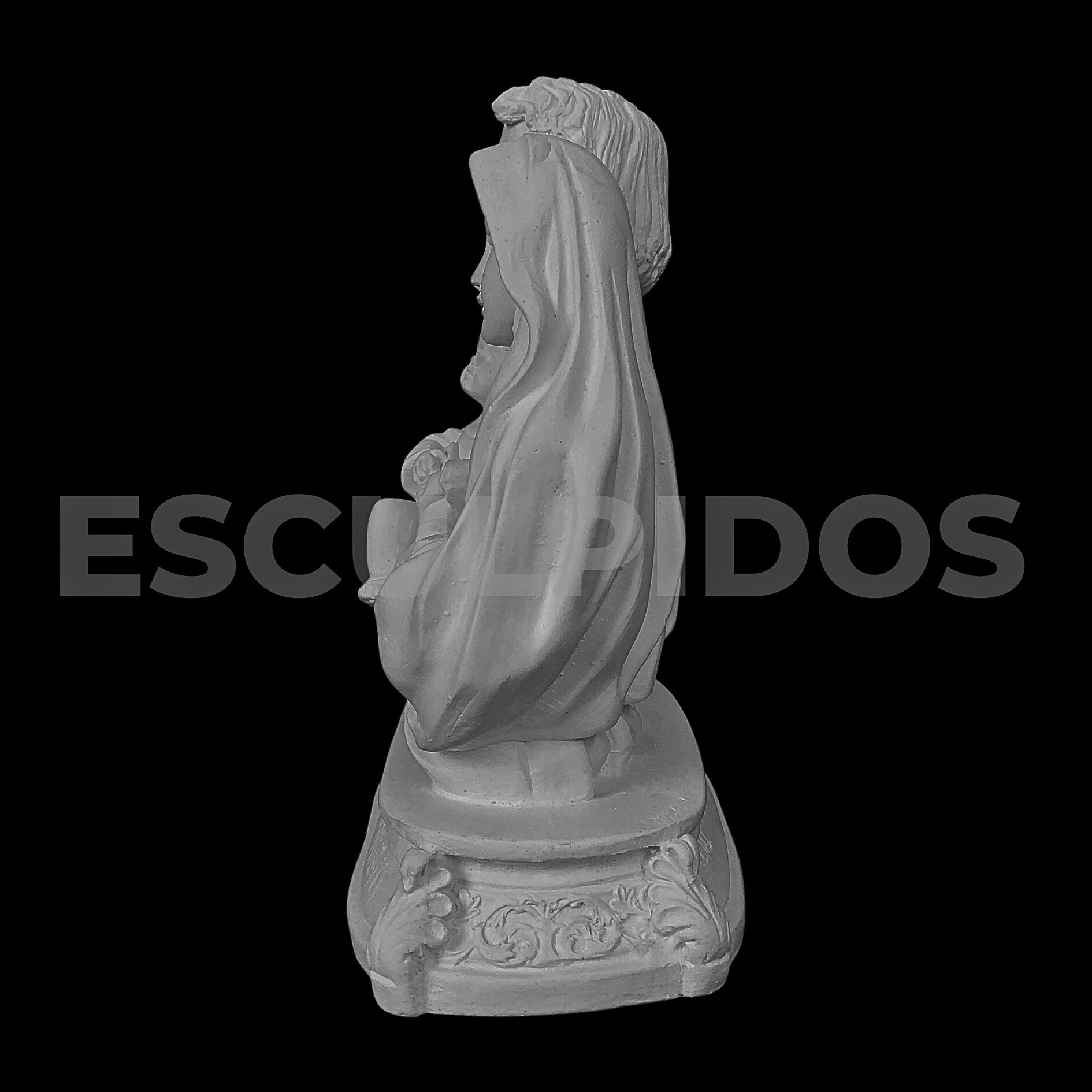 Sagrada Família Busto - 19 cm - Imagem 5