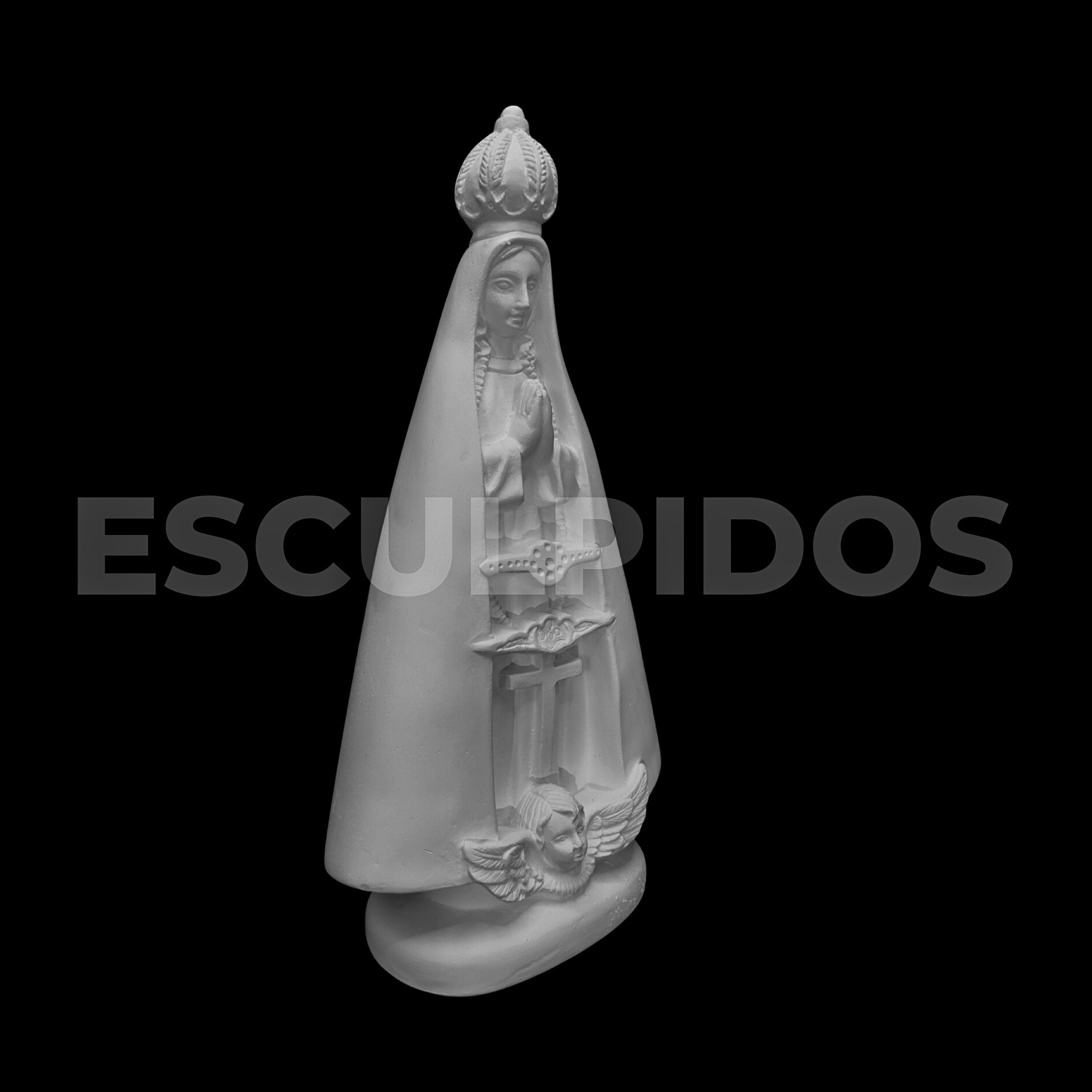 Nossa Senhora Aparecida Lisa RC - 30 Cm - Imagem 2