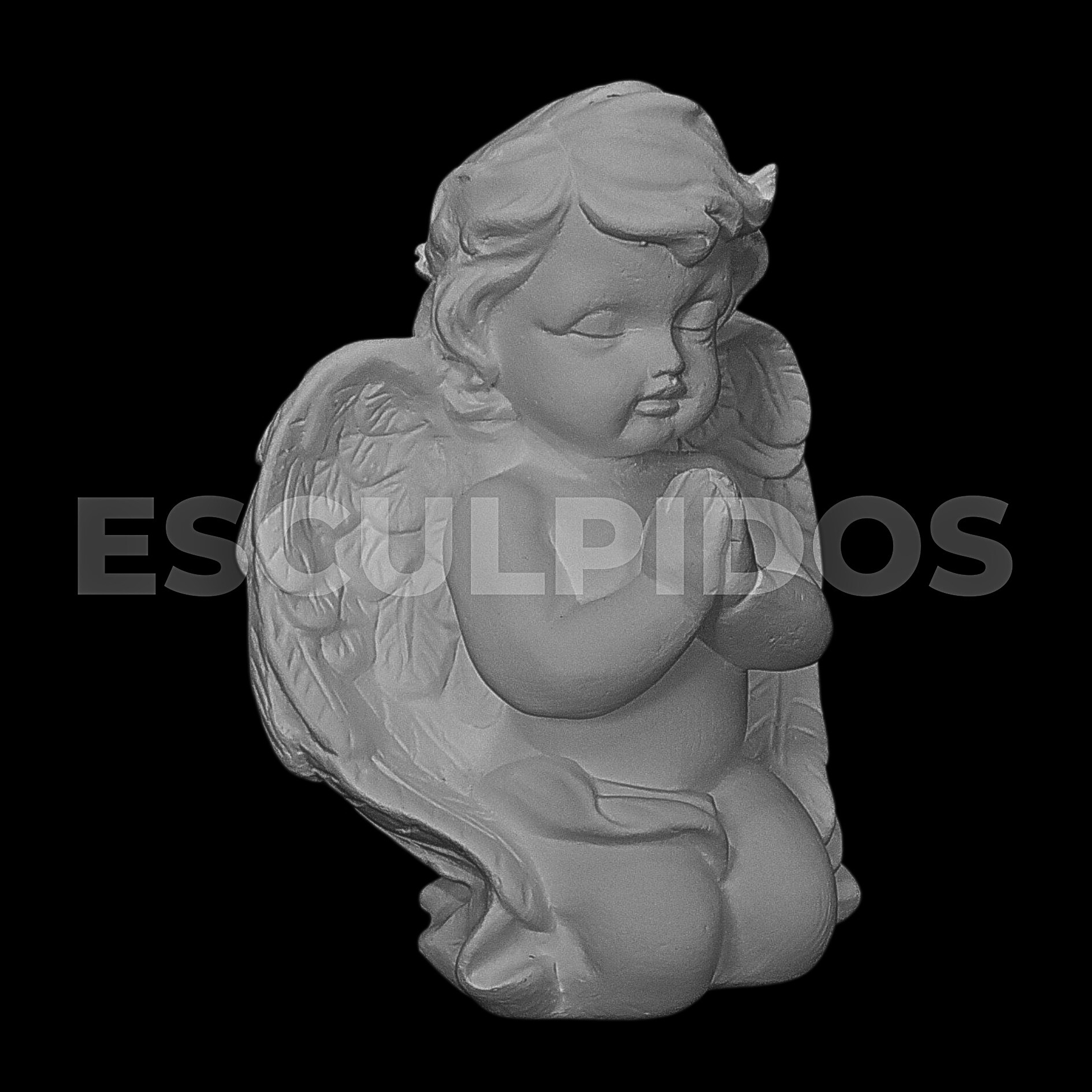 Anjo Rezando - 11 Cm - Imagem 2