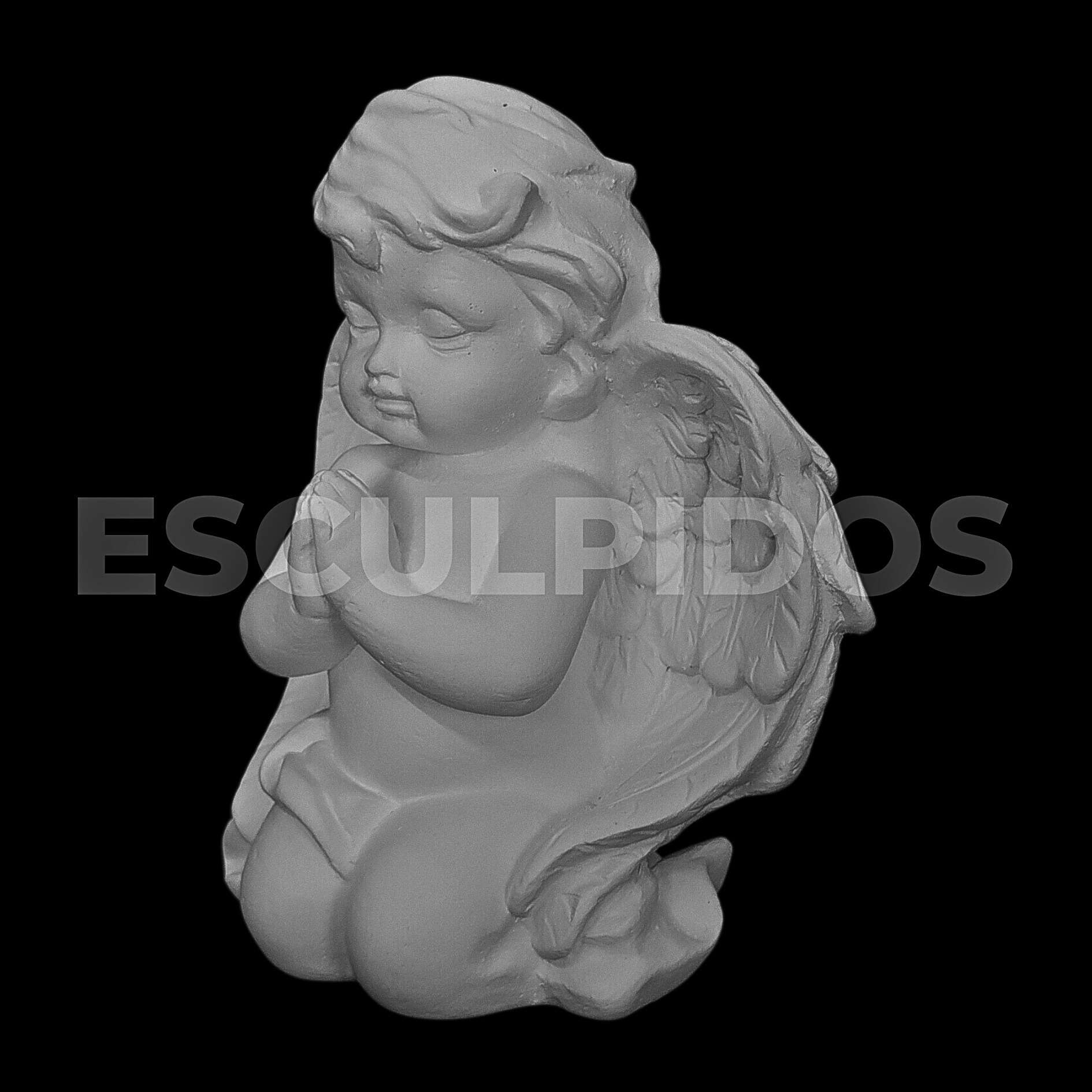 Anjo Rezando - 11 Cm - Imagem 3