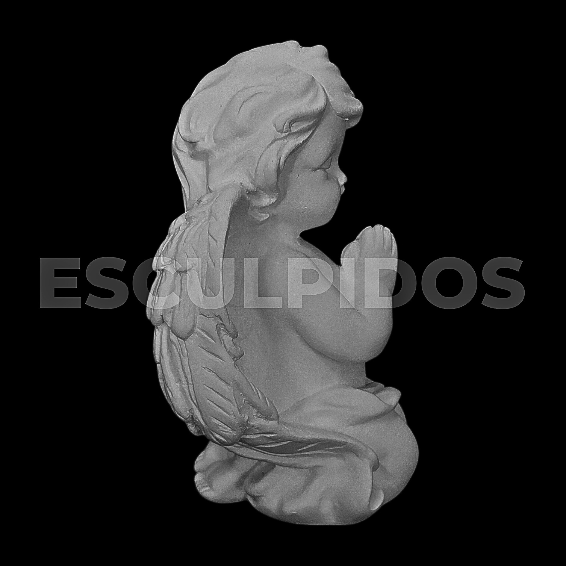 Anjo Rezando - 11 Cm - Imagem 4