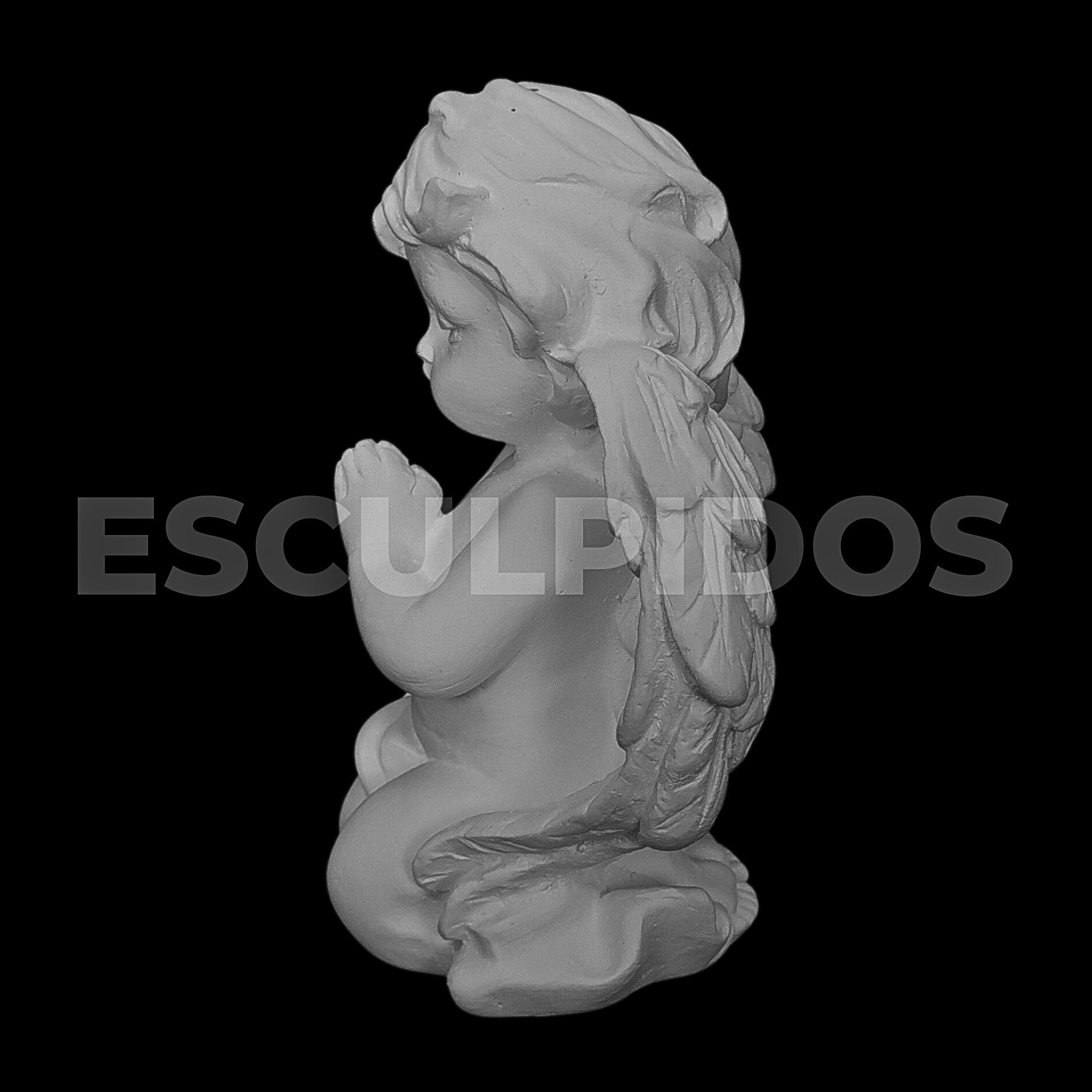 Anjo Rezando - 11 Cm - Imagem 5