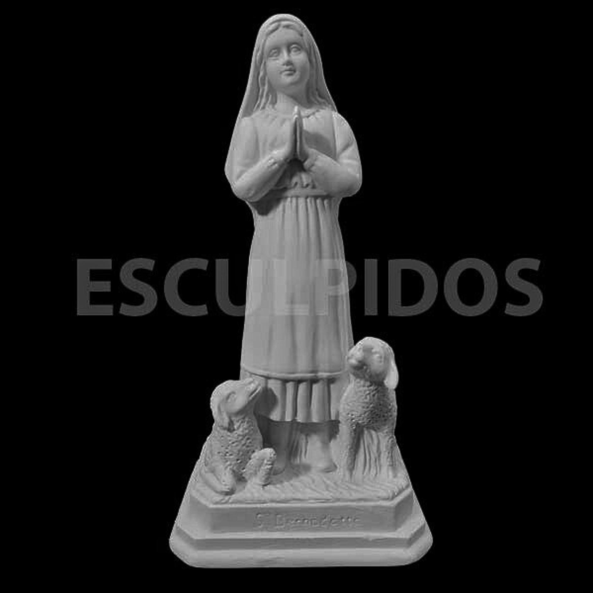 Santa Bernadette - 24 Cm