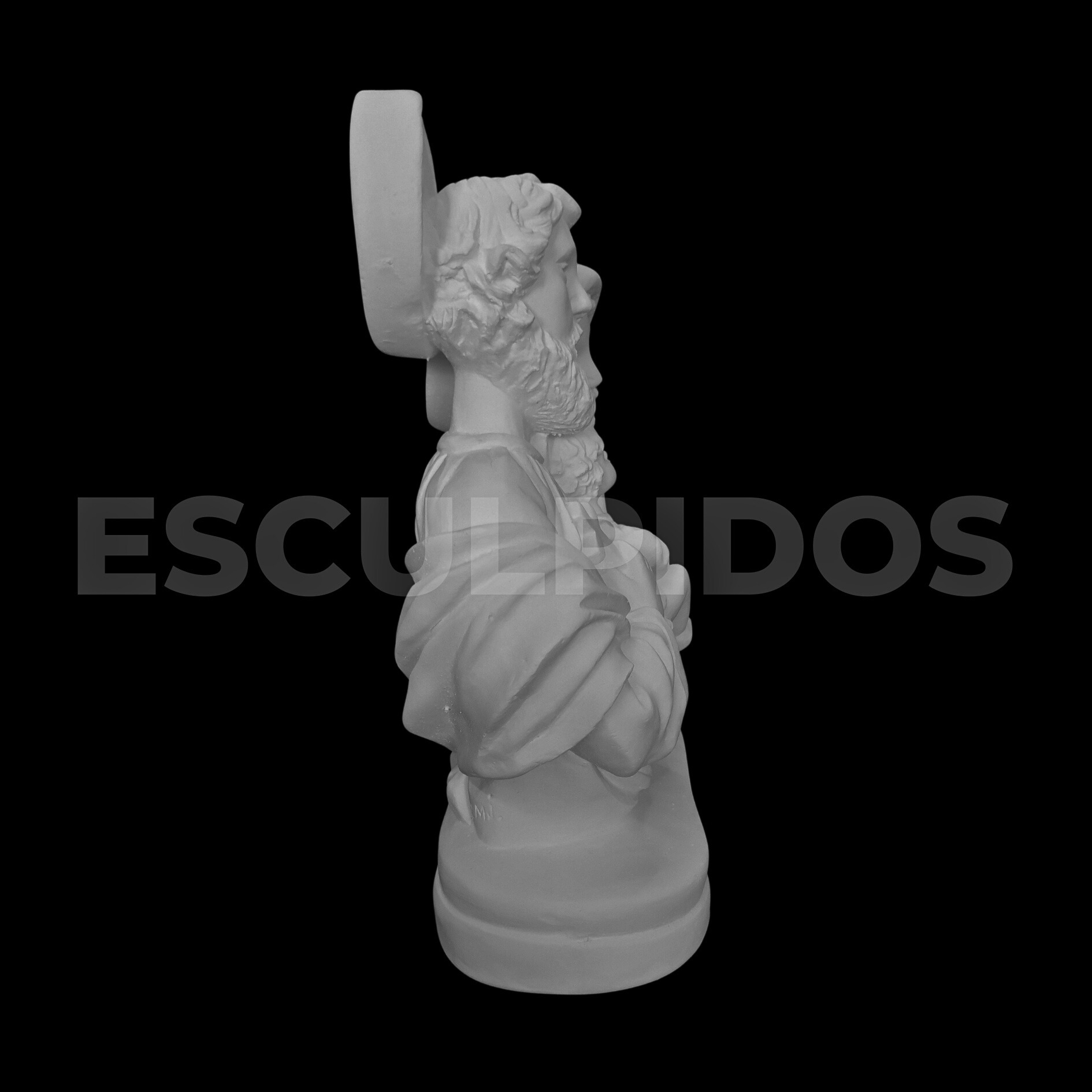 Sagrada Família Busto Base Oval - 20 Cm - Imagem 4