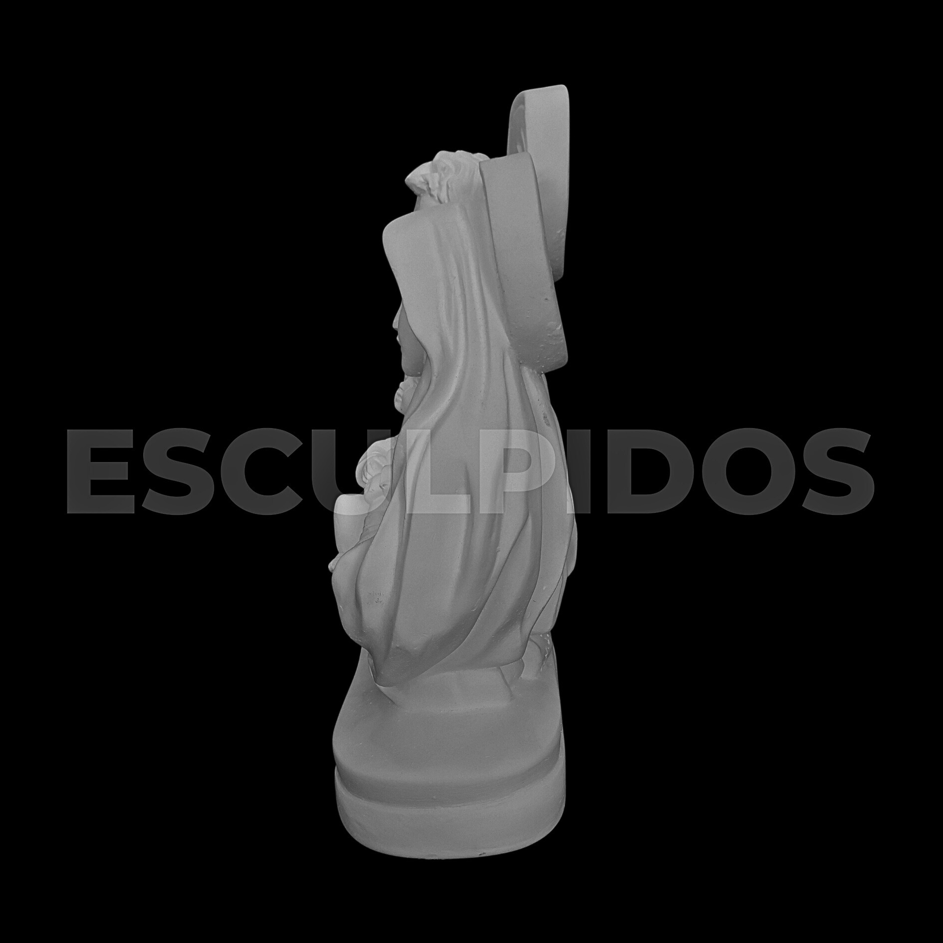 Sagrada Família Busto Base Oval - 20 Cm - Imagem 5