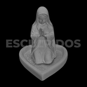 Nossa Senhora na Bandeja - 13 cm