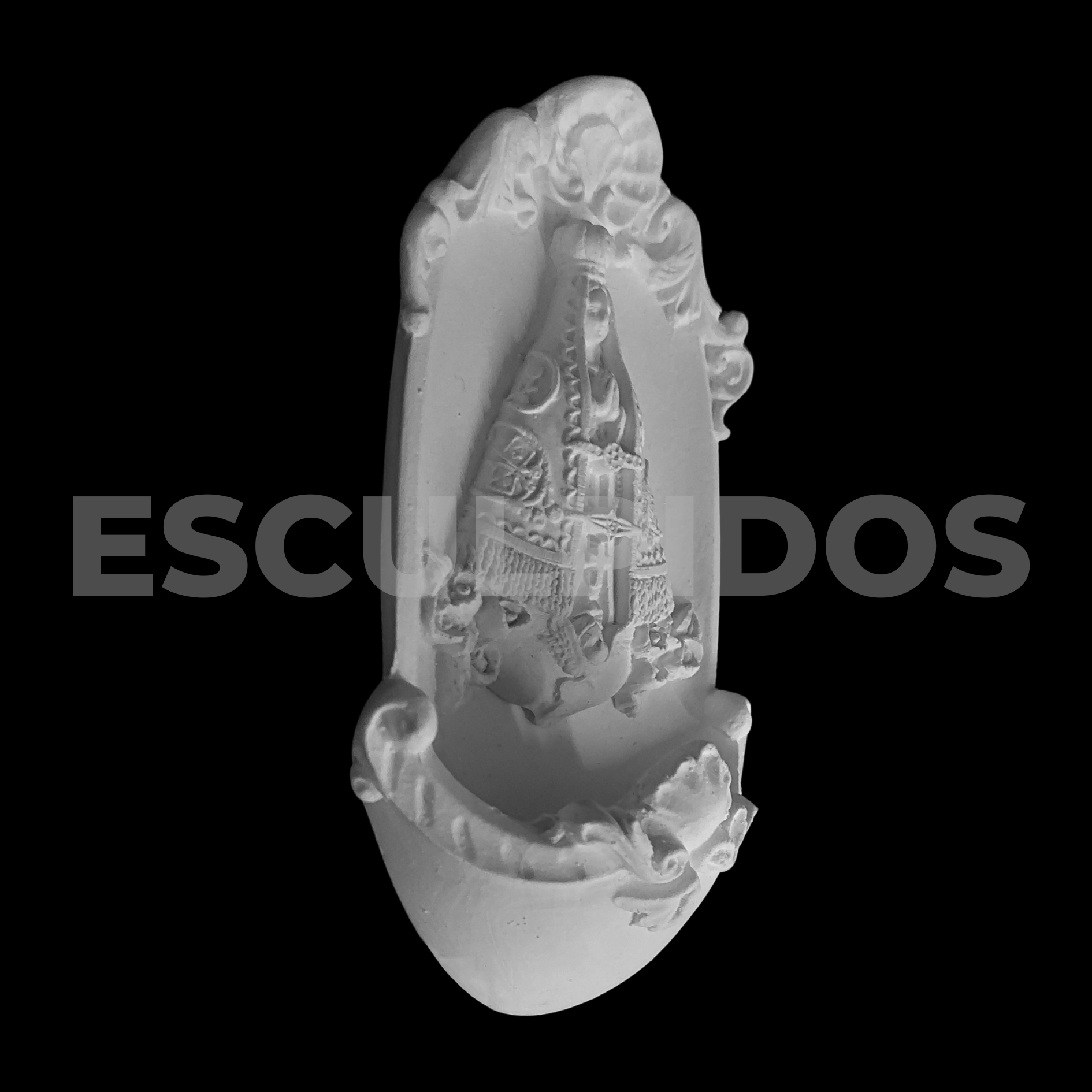 Nossa Senhora Aparecida Porta Água Benta - 11 cm - Imagem 2