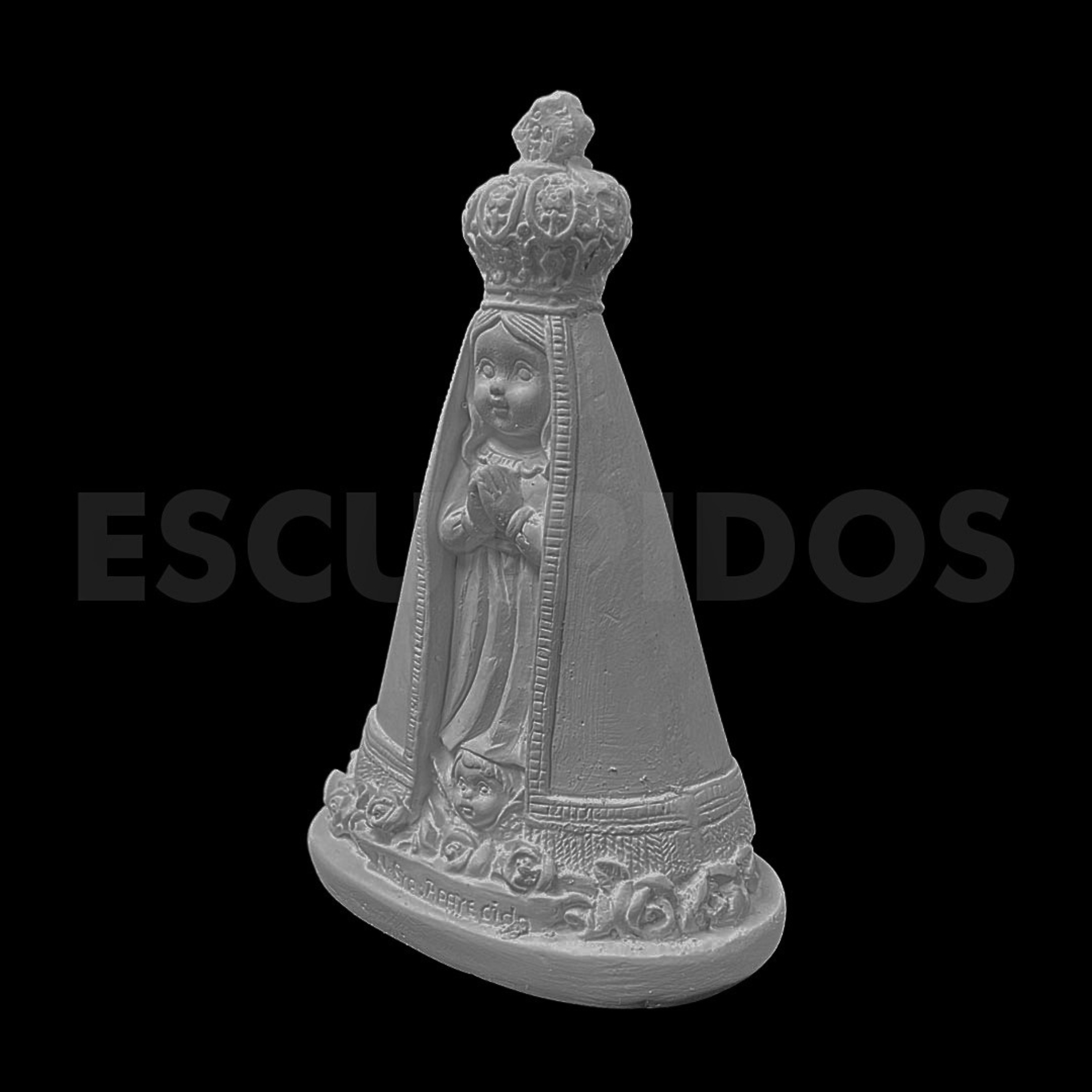 Nossa Senhora Aparecida Baby - 14,50 cm - Imagem 3