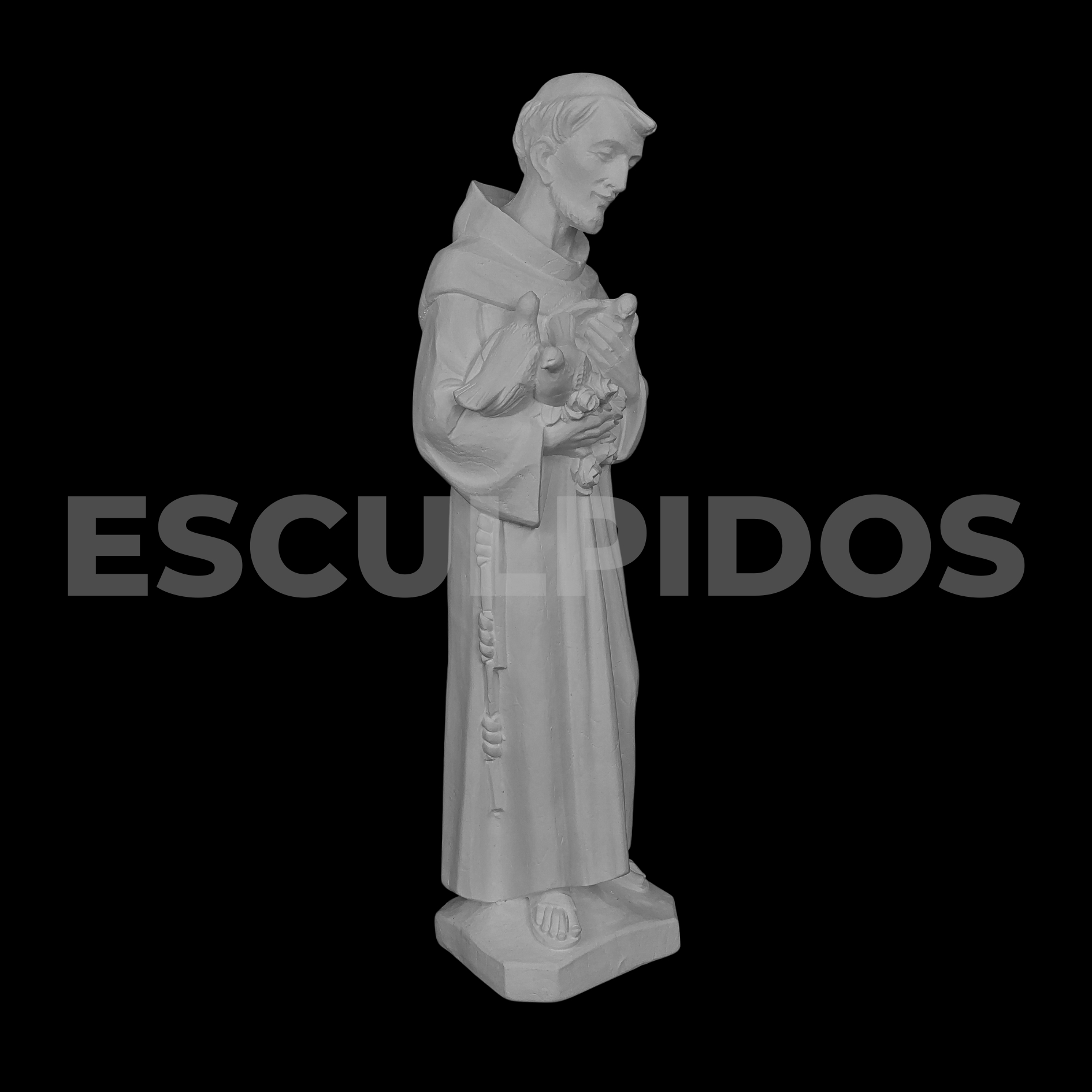 São Francisco de Assis - 52 Cm - Imagem 2