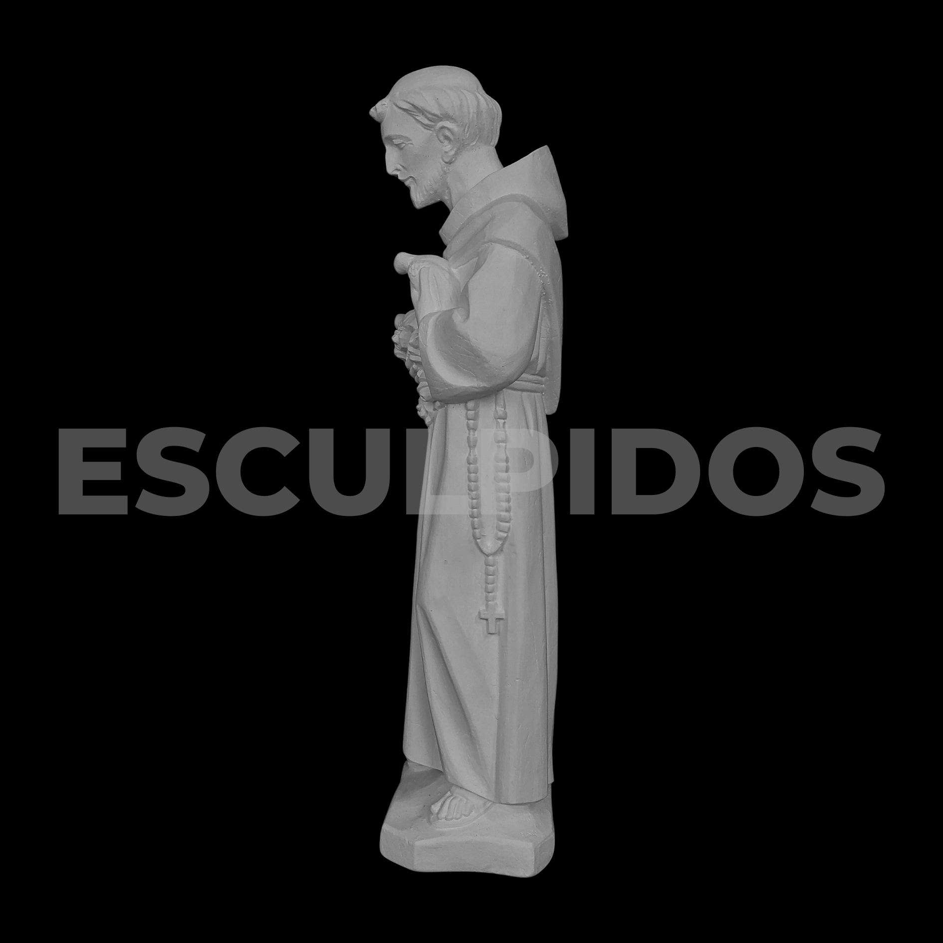 São Francisco de Assis - 52 Cm - Imagem 5