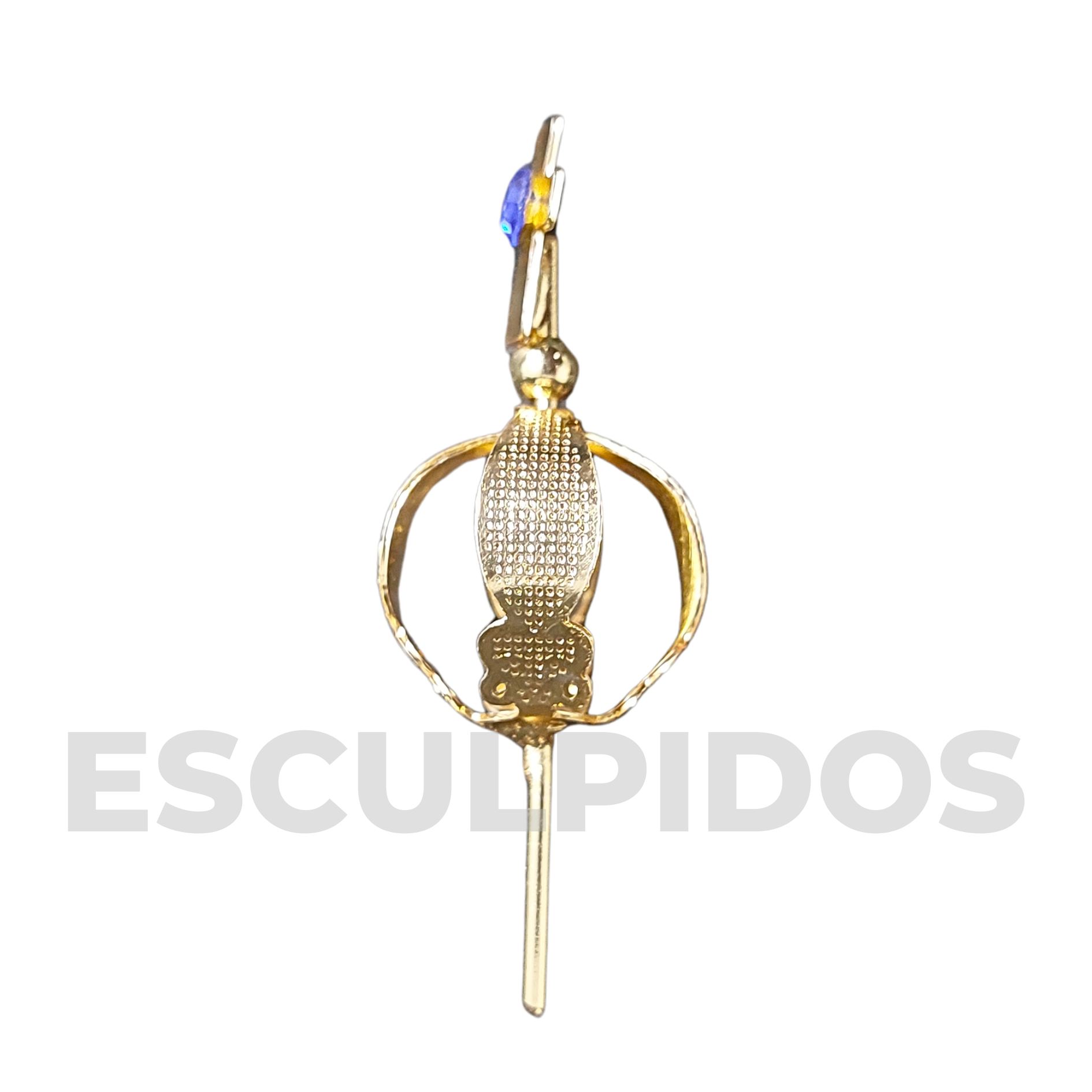 Coroa de Metal F2 - Nº1 - 2,5 cm - Imagem 2