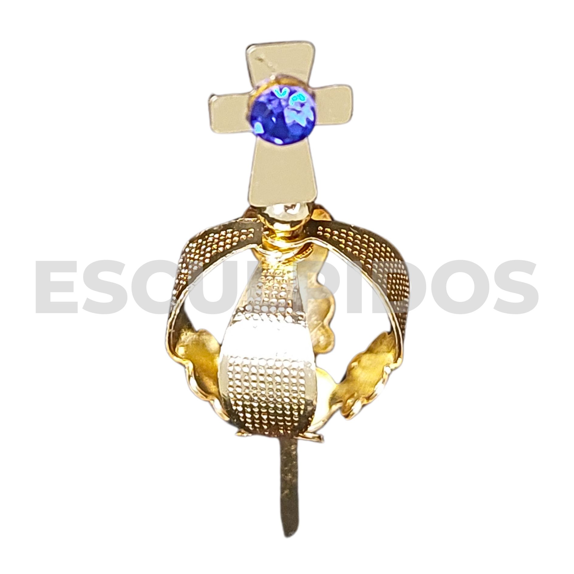Coroa de Metal F2 - Nº1 - 2,5 cm - Imagem 5
