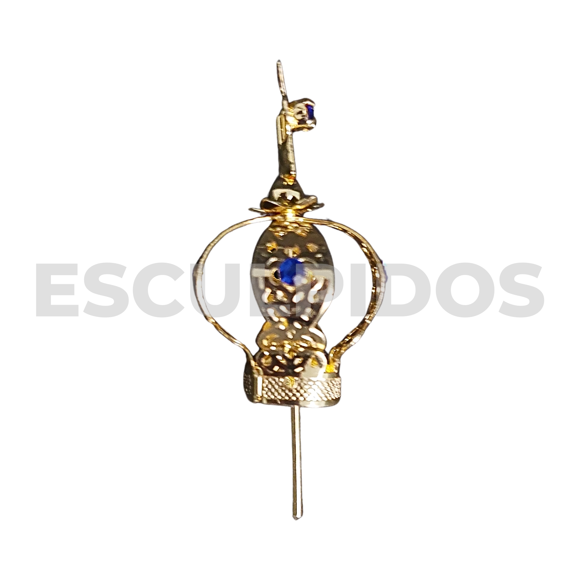 Coroa de Metal F2 - Nº2 - 3,5 cm - Imagem 2