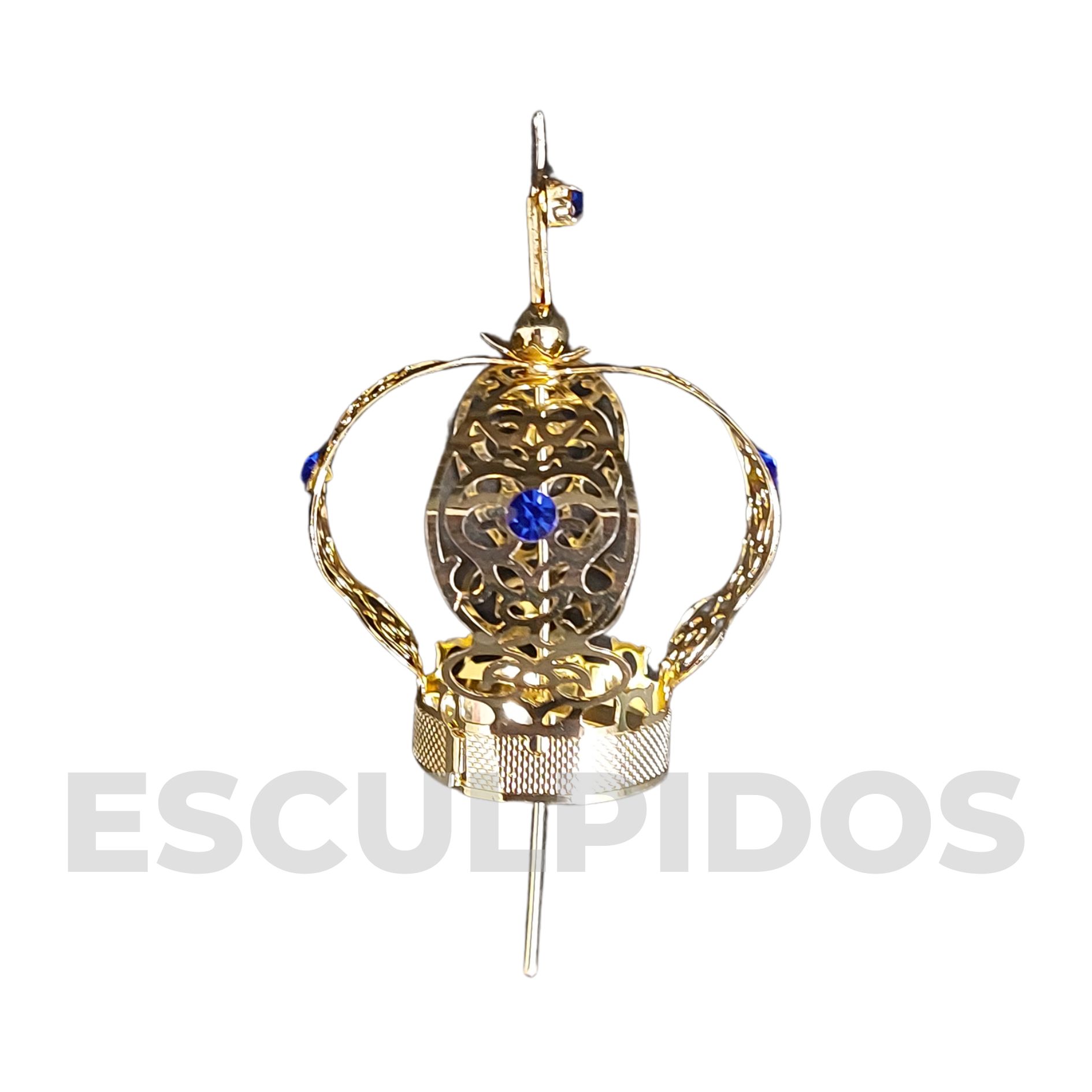 Coroa de Metal F2 - Nº5 - 5,5 cm - Imagem 2